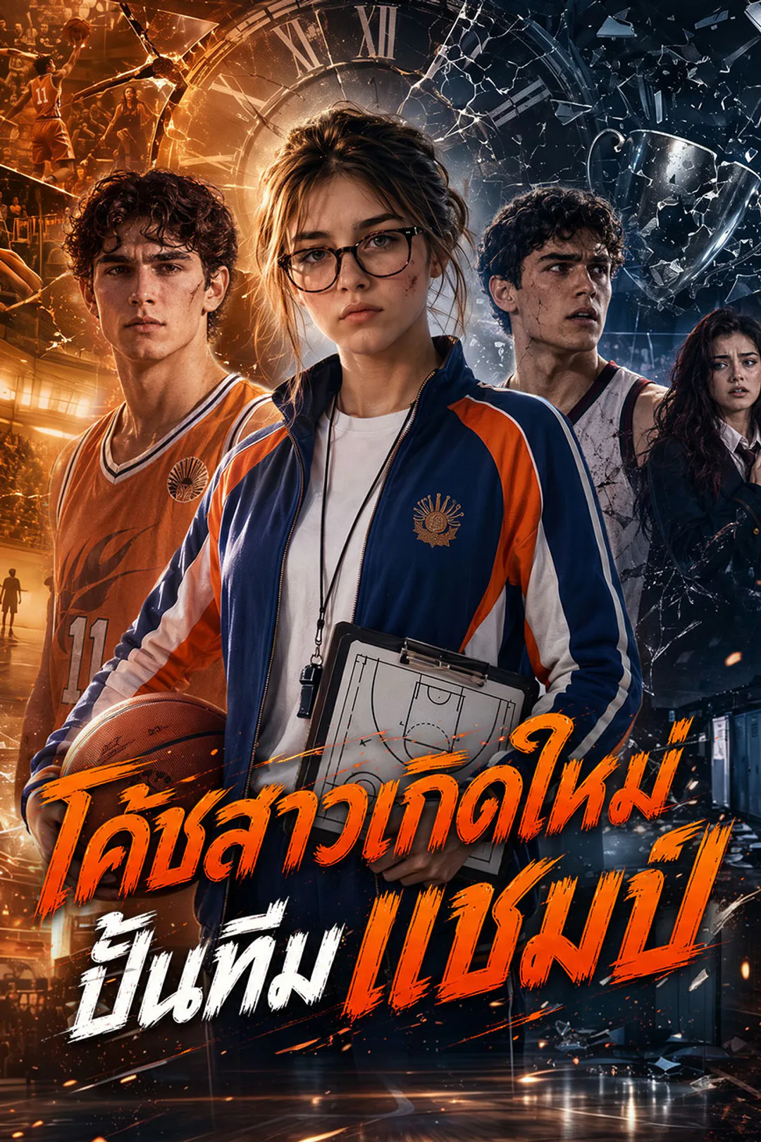 โปสเตอร์ โค้ชสาวเกิดใหม่ ปั้นทีมแชมป์