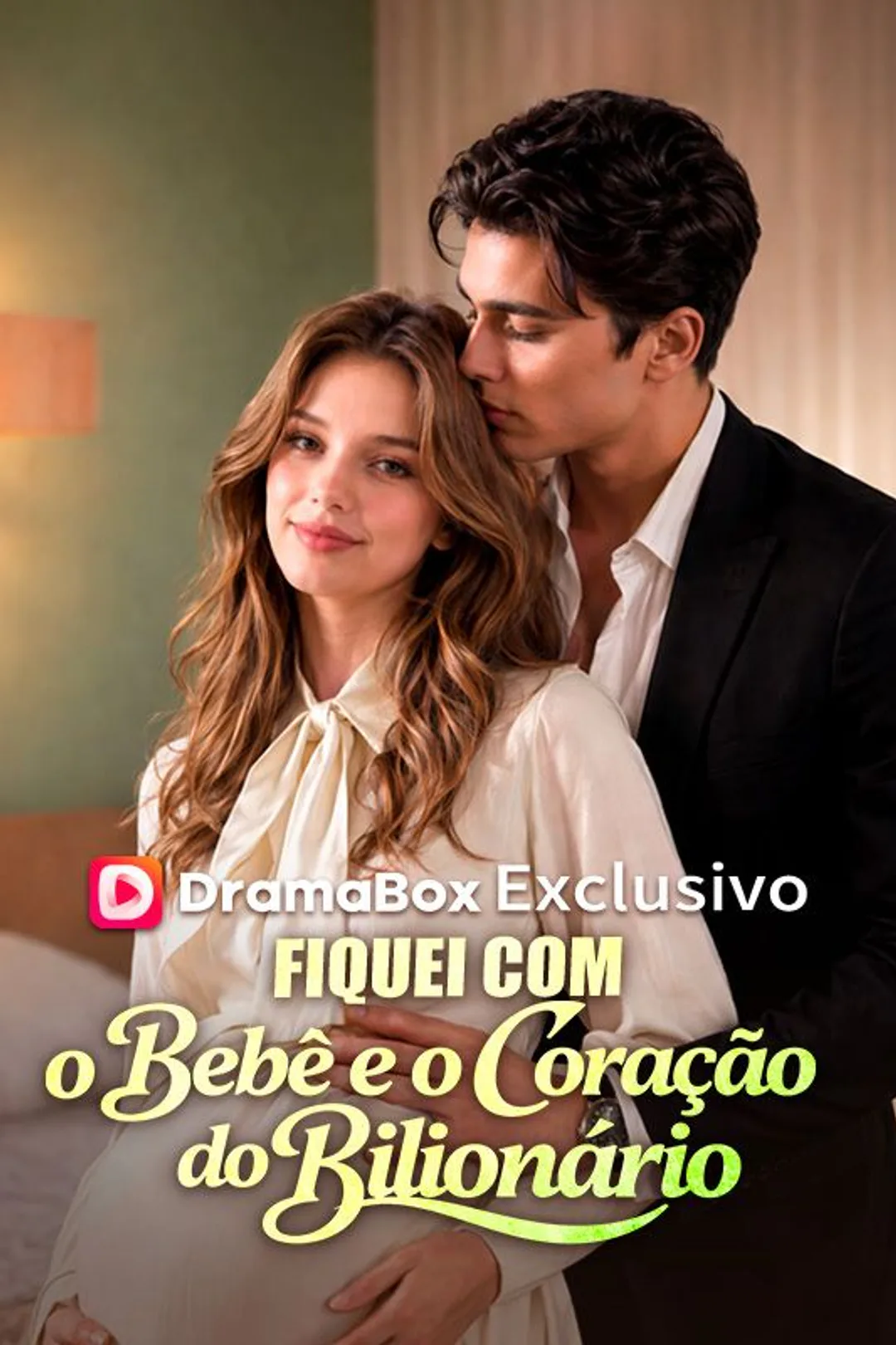 Pôster de Fiquei com o Bebê e o Coração do Bilionário