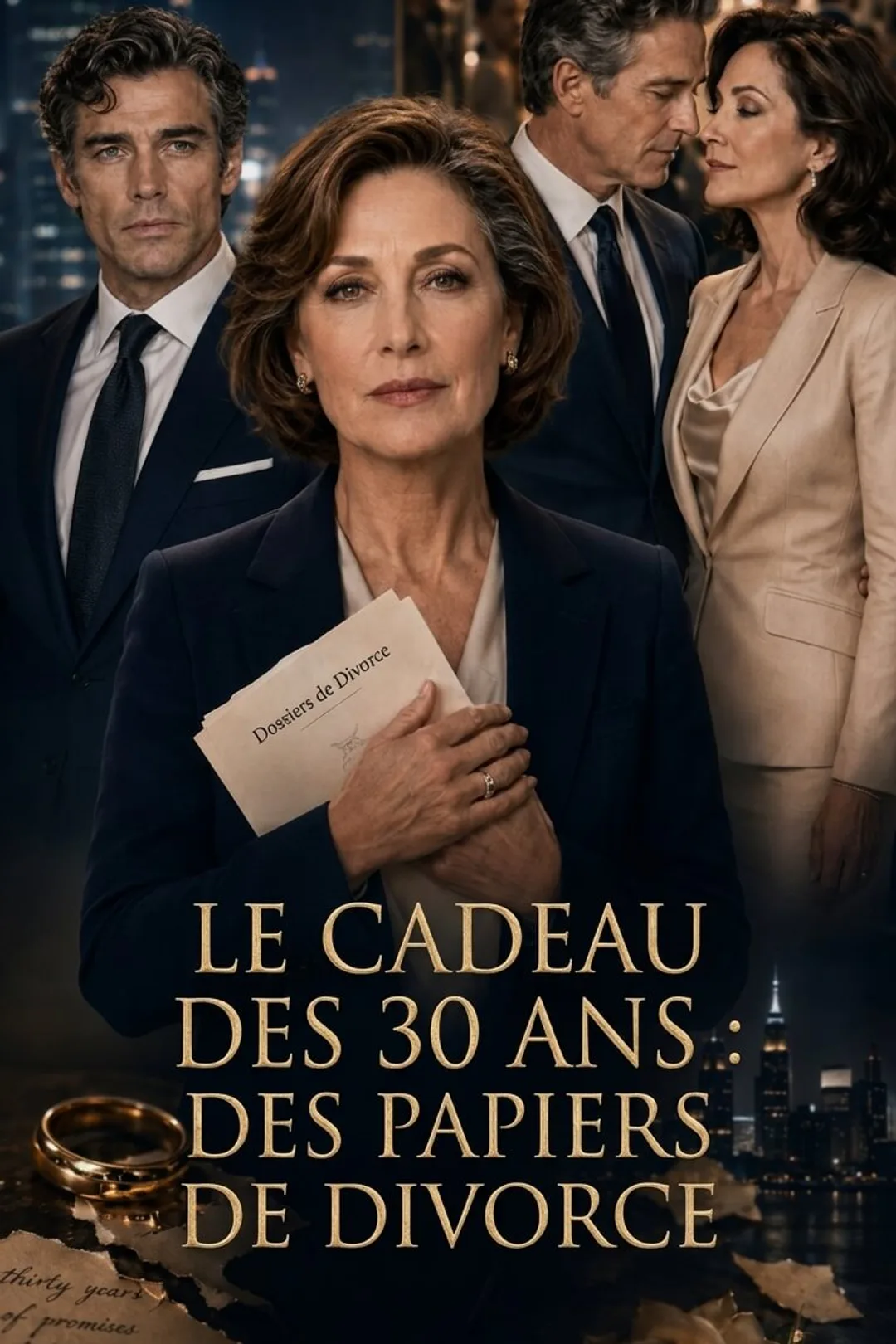 Affiche de Le cadeau des 30 ans : des papiers de divorce