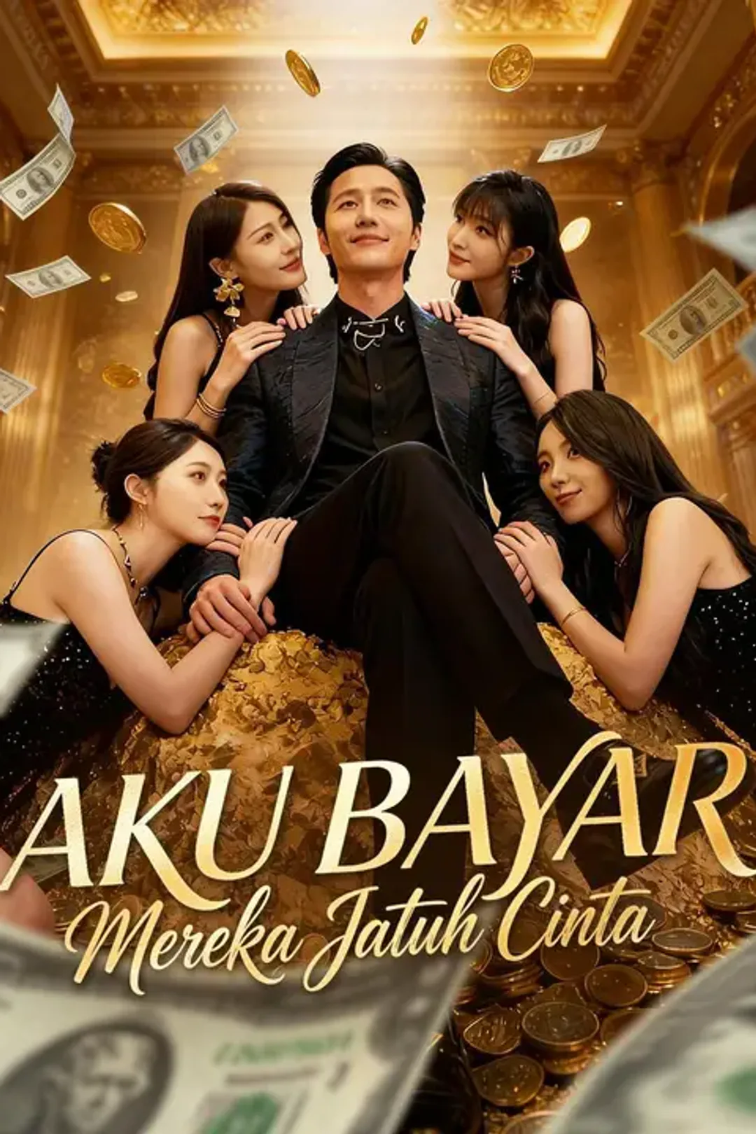 Poster Aku Bayar, Mereka Jatuh Cinta