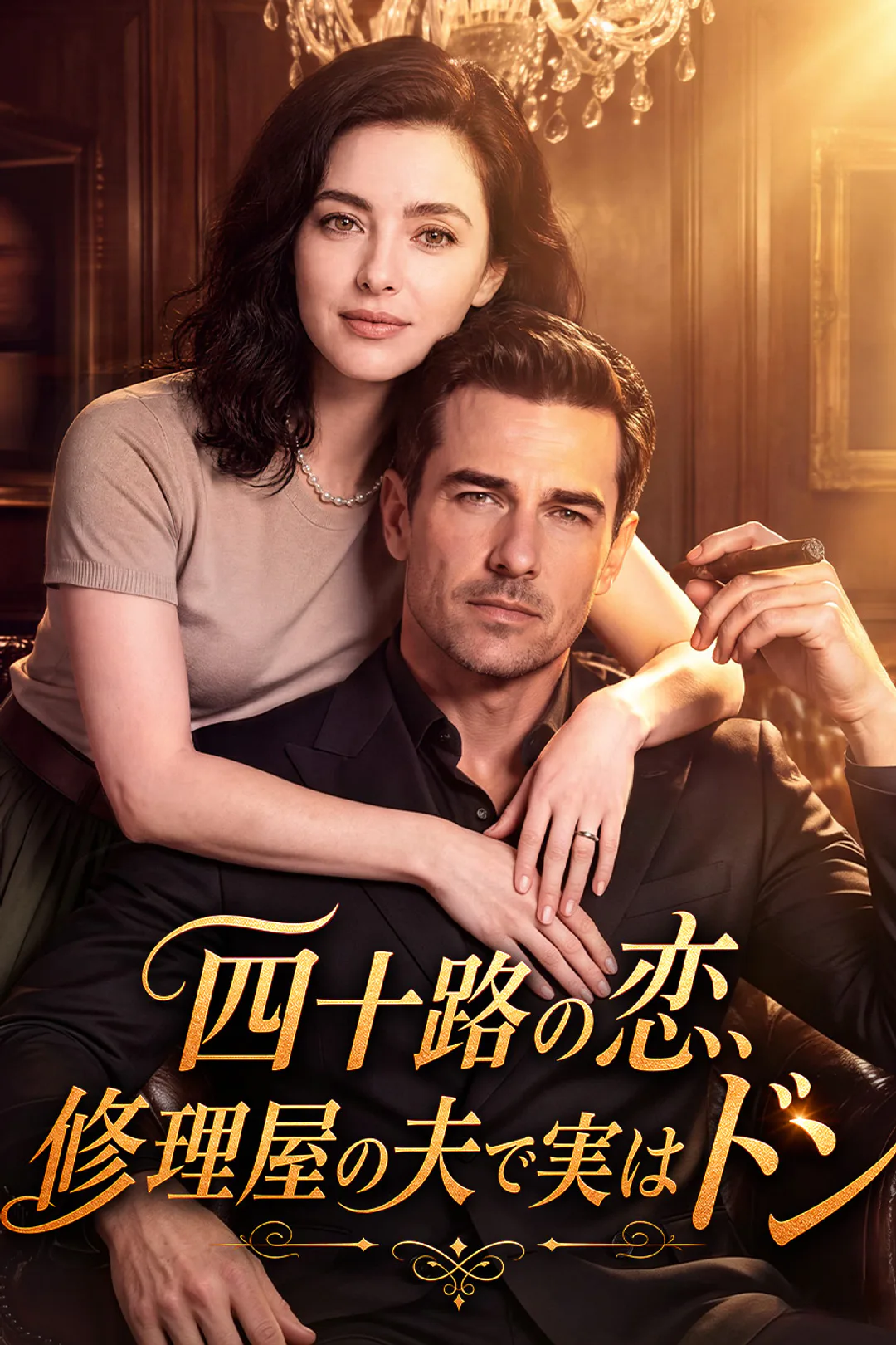 四十路の恋、修理屋の夫で実はドンのポスター