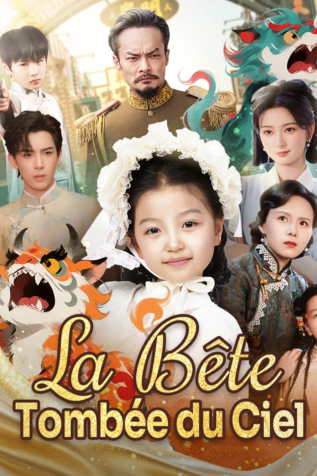 Affiche de La Bête Tombée du Ciel