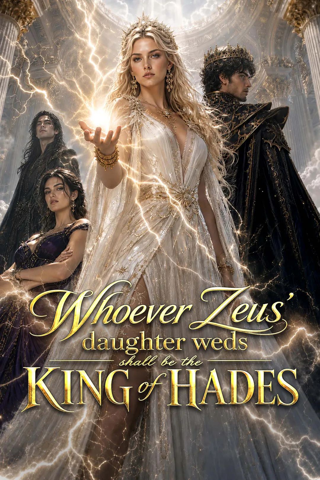 Whoever Zeus' daughter weds shall be the King of Hades poster