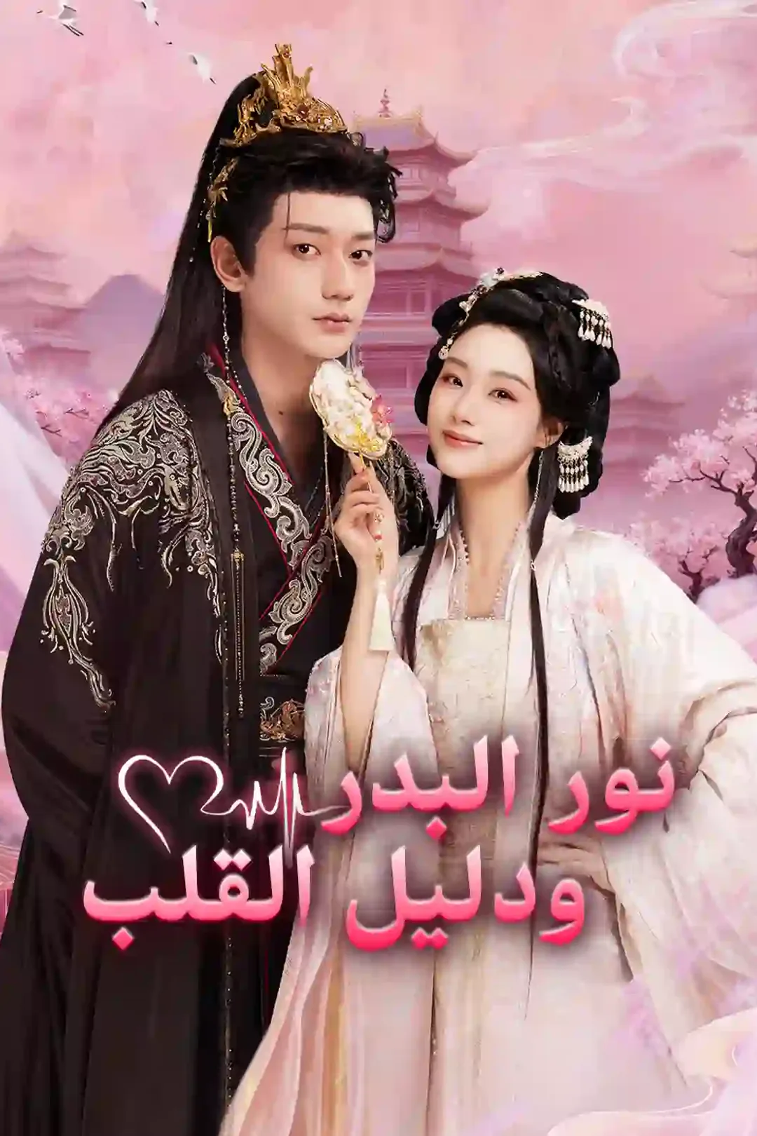 ملصق مسلسل «نور البدر ودليل القلب»