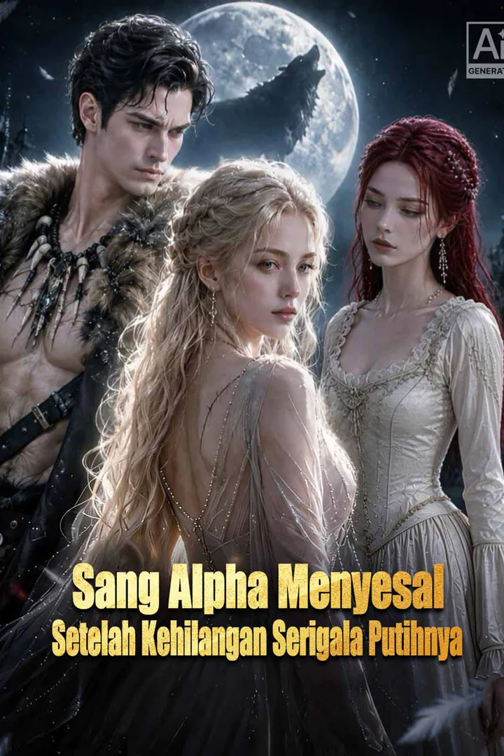 Poster Sang Alpha Menyesal Setelah Kehilangan Serigala Putihnya