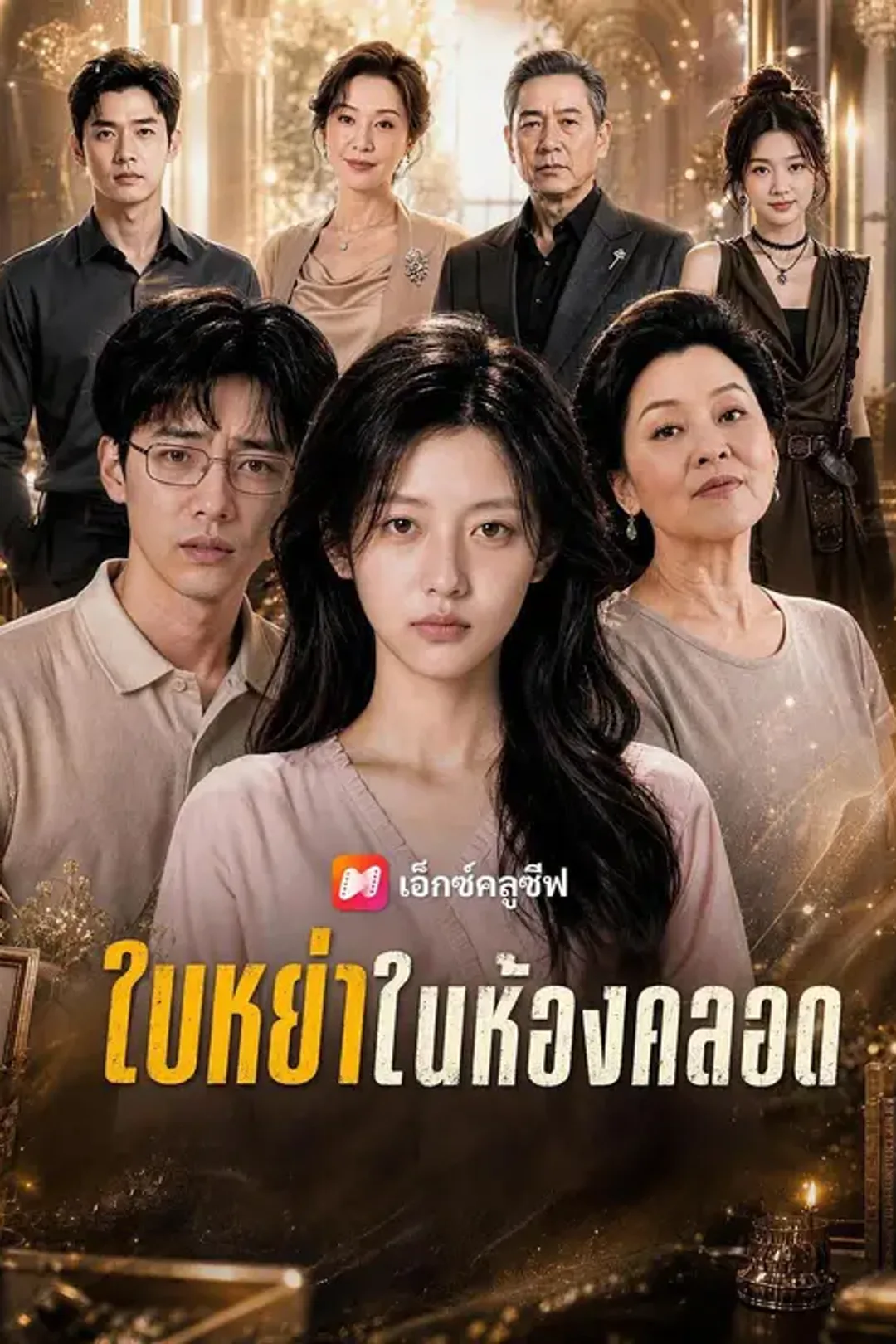 โปสเตอร์ ใบหย่าในห้องคลอด