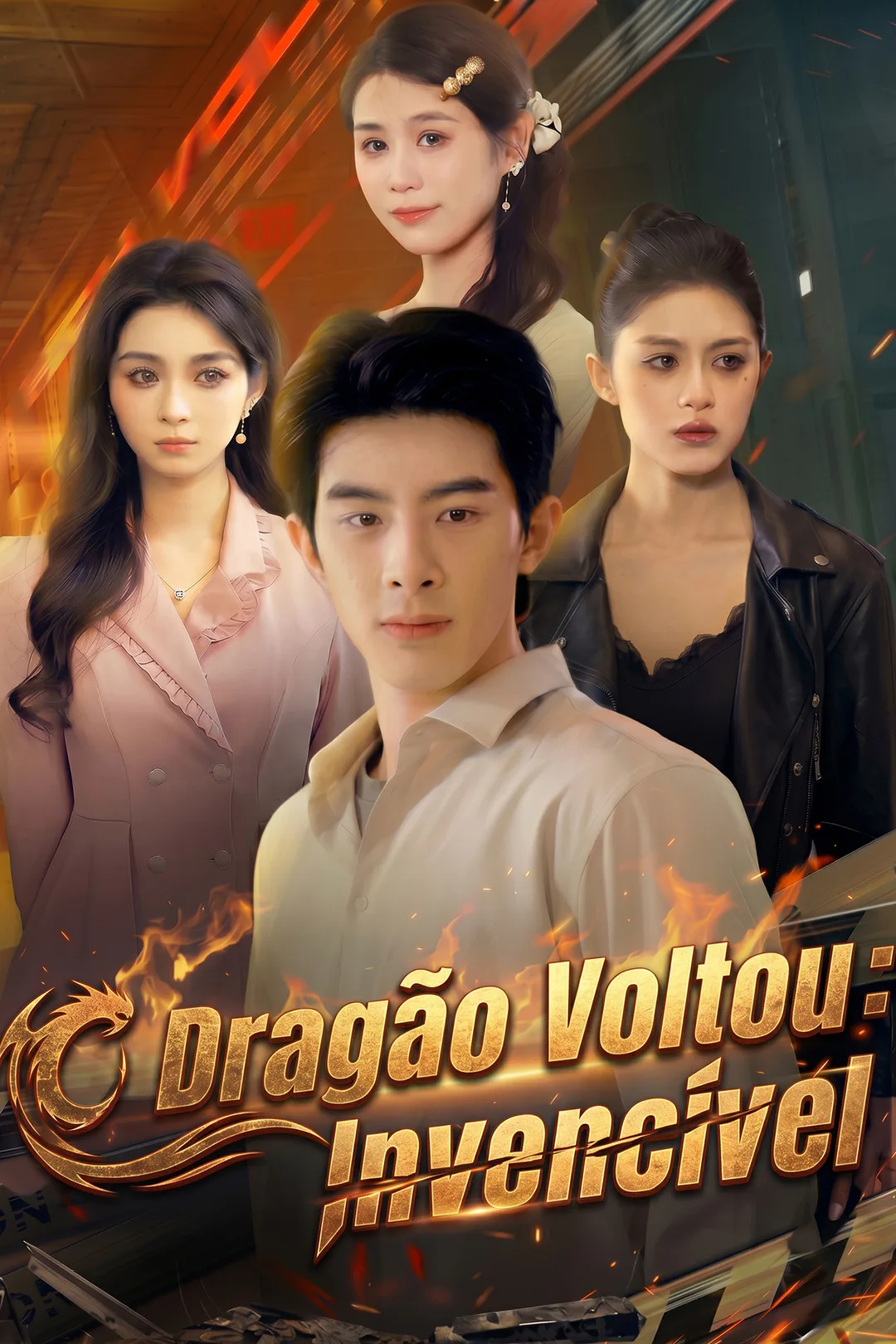 Pôster de O Dragão Voltou: Invencível
