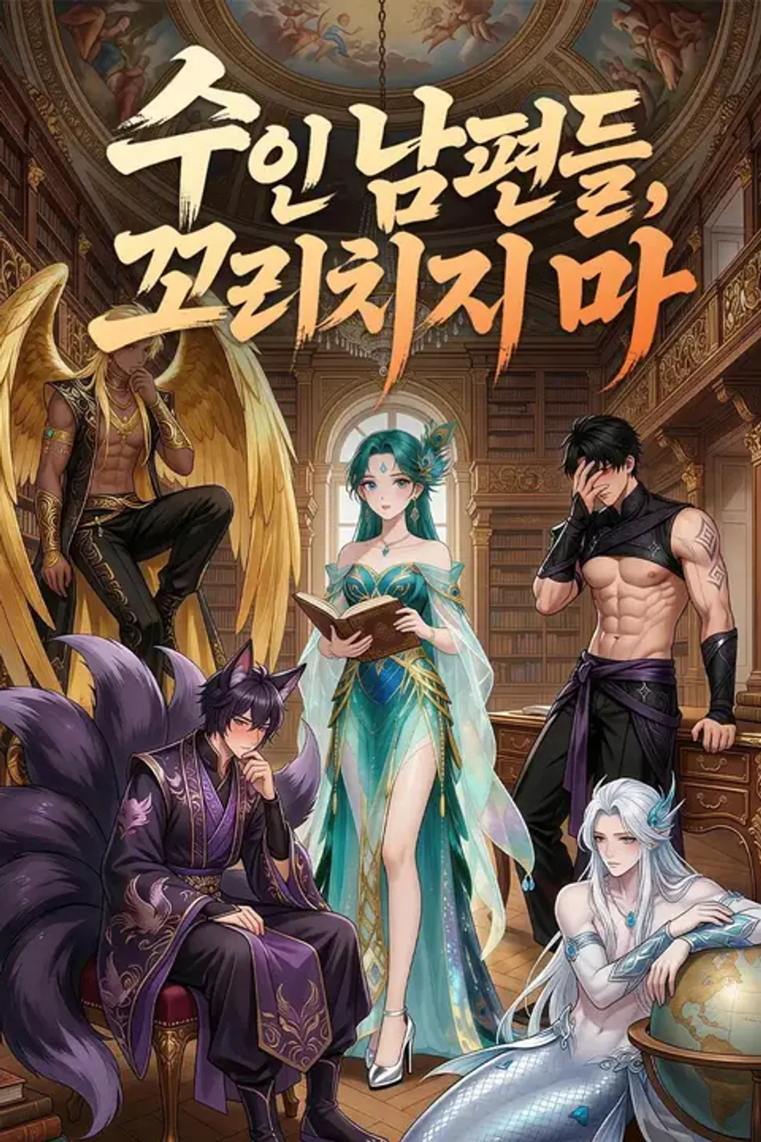 수인 남편들, 꼬리치지 마 포스터