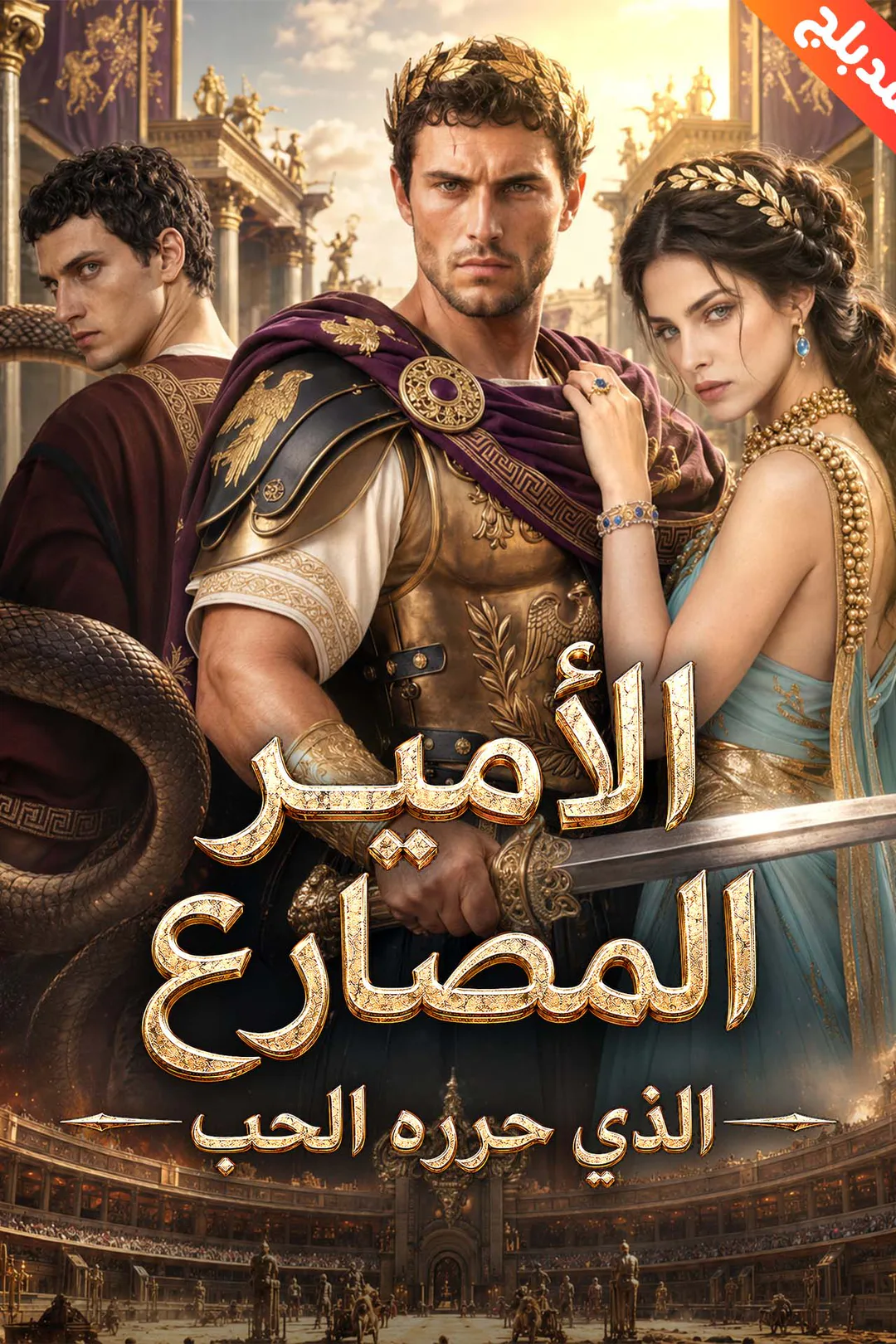 ملصق مسلسل «المدبلج-الأمير المصارع الذي حرره الحب»