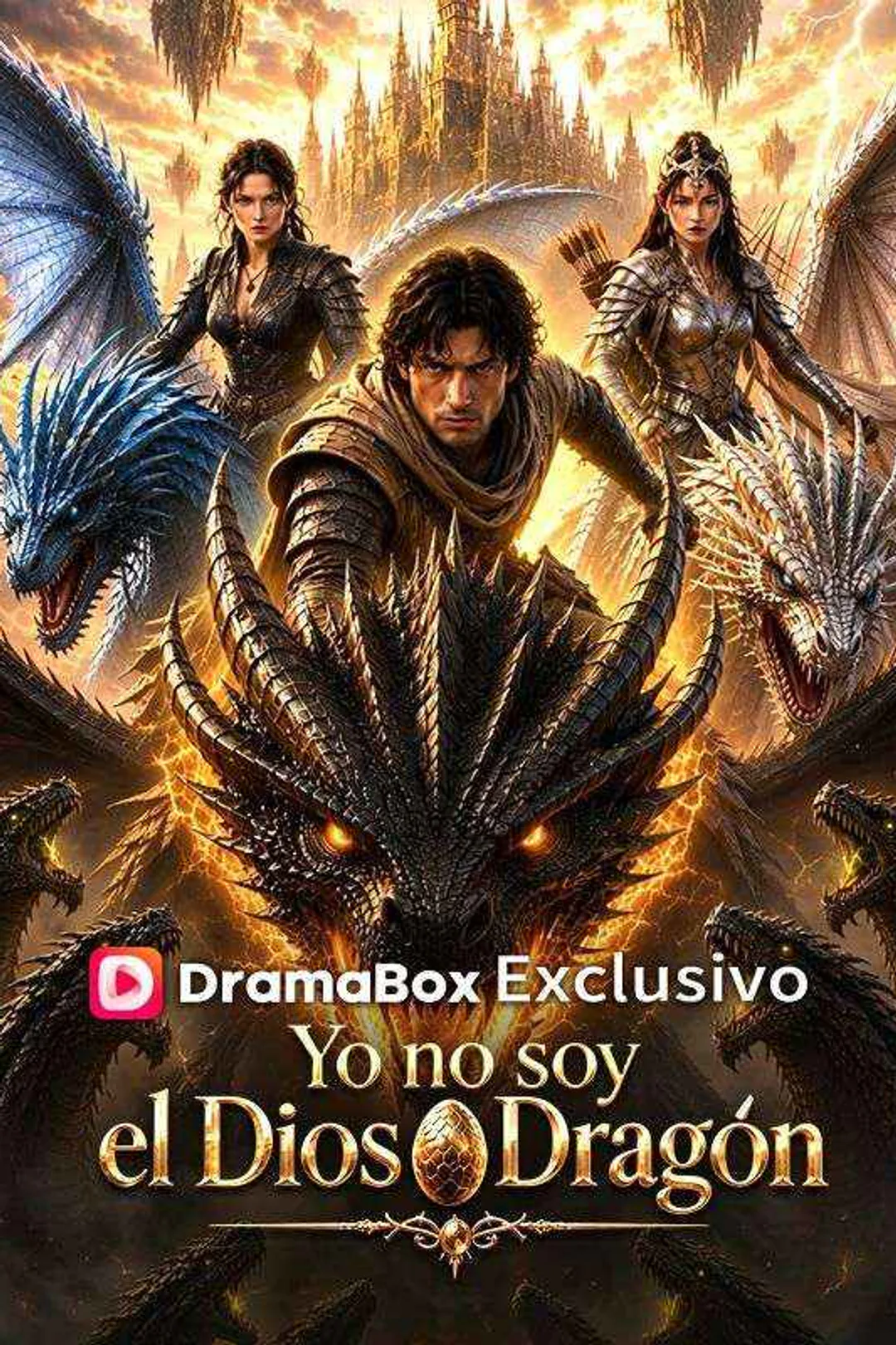 Póster de Yo no soy el Dios Dragón