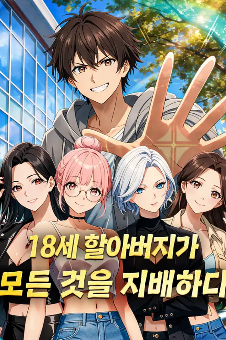 18세 할아버지가 모든 것을 지배하다 포스터