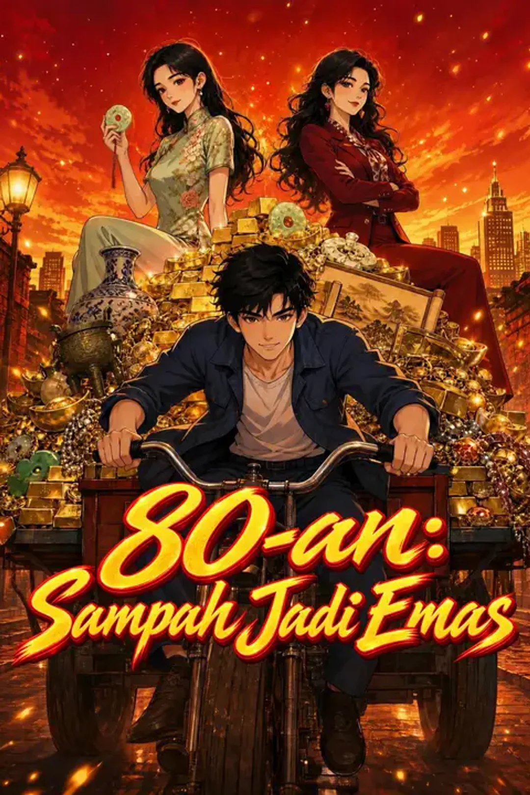 Poster 80-an: Sampah Jadi Emas