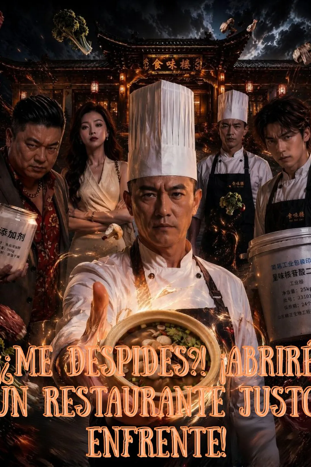 Póster de ¡¿Me despides?! ¡Abriré un restaurante justo enfrente!
