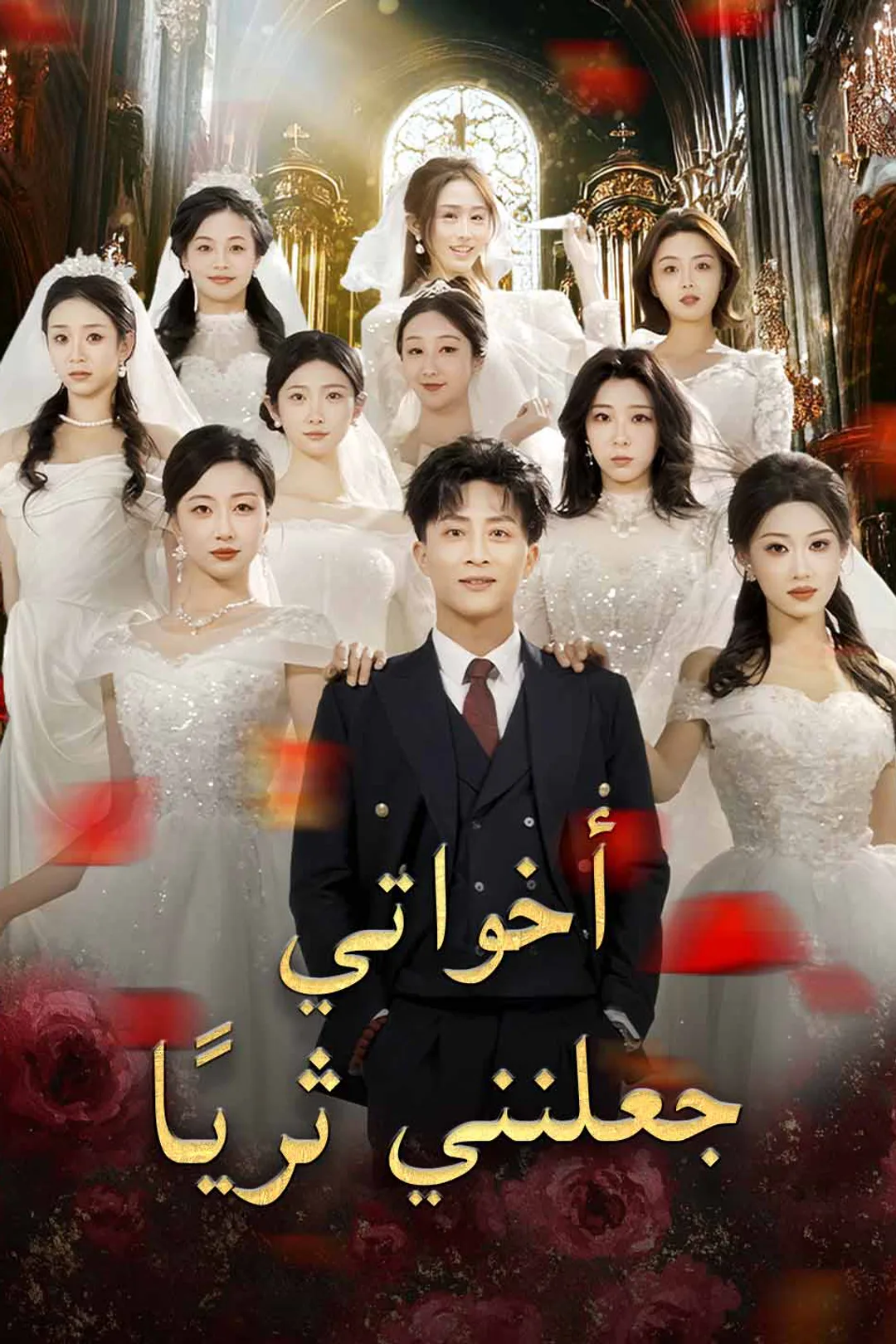 ملصق مسلسل «أخواتي جعلنني ثريًا»