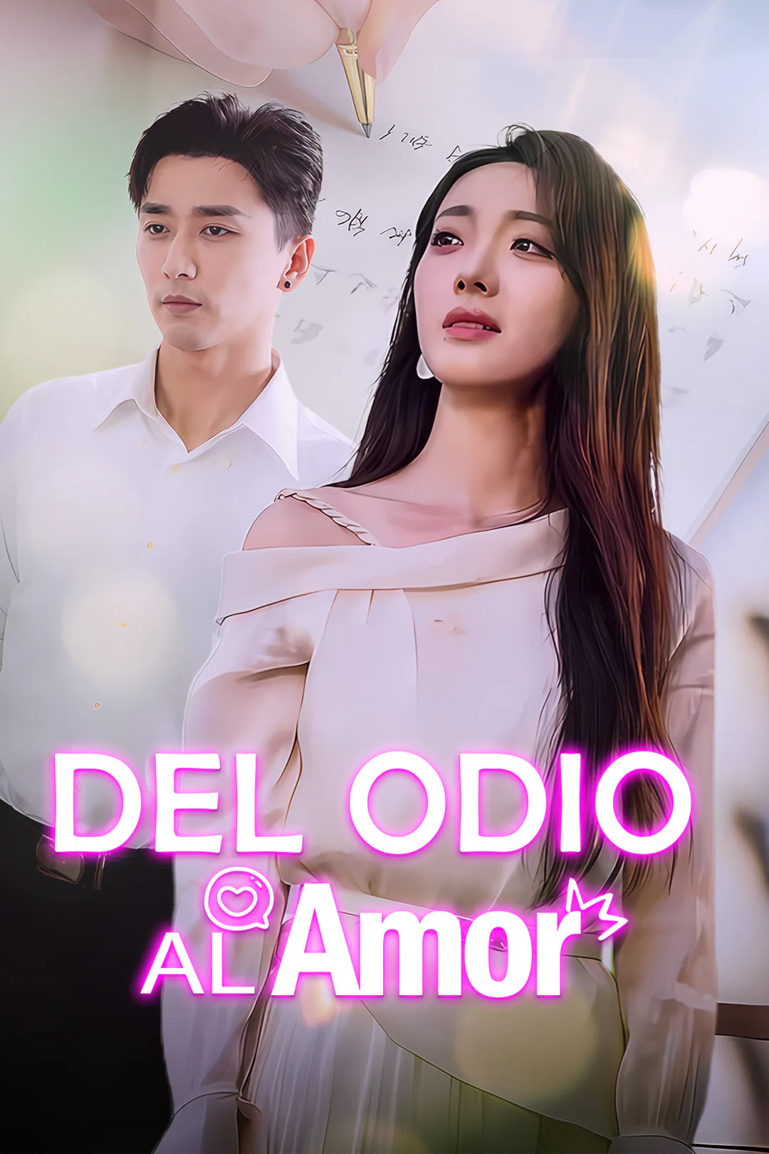 Póster de Del Odio al Amor