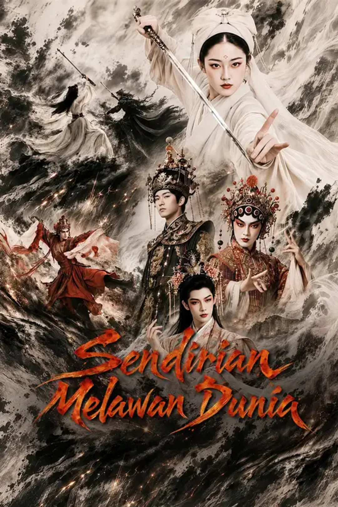 Poster Sendirian Melawan Dunia