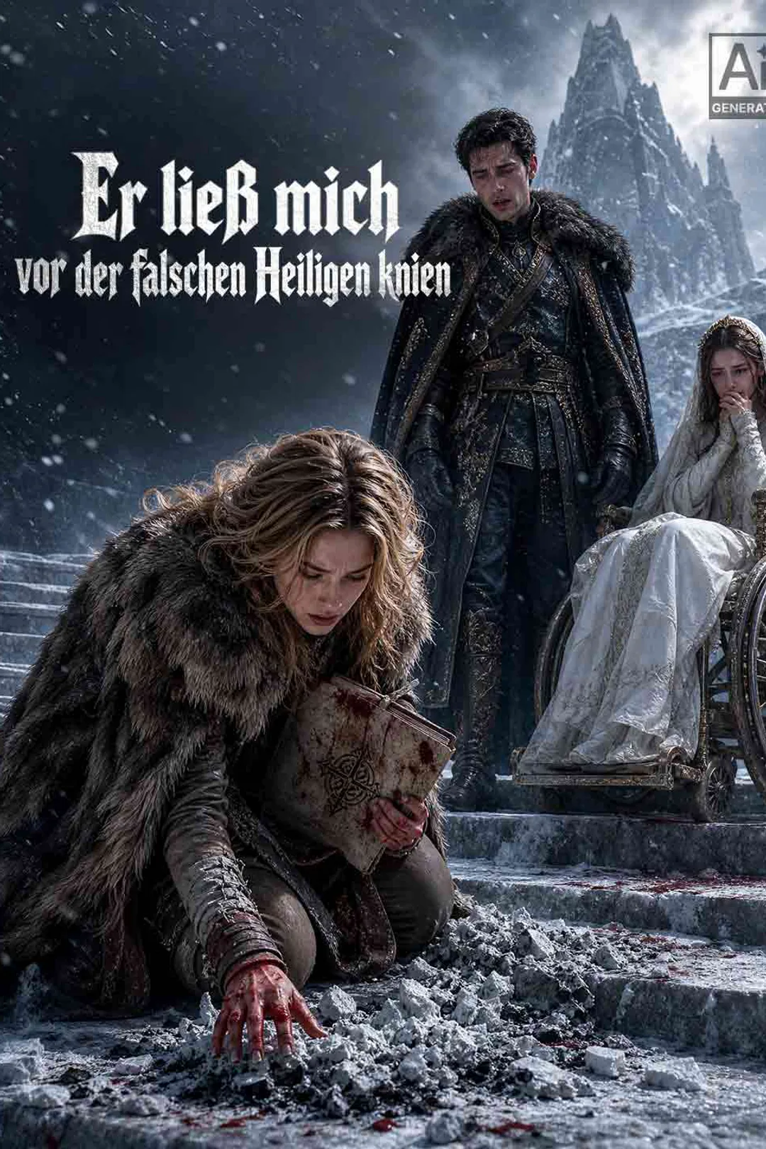 Poster von Er ließ mich vor der falschen Heiligen knien