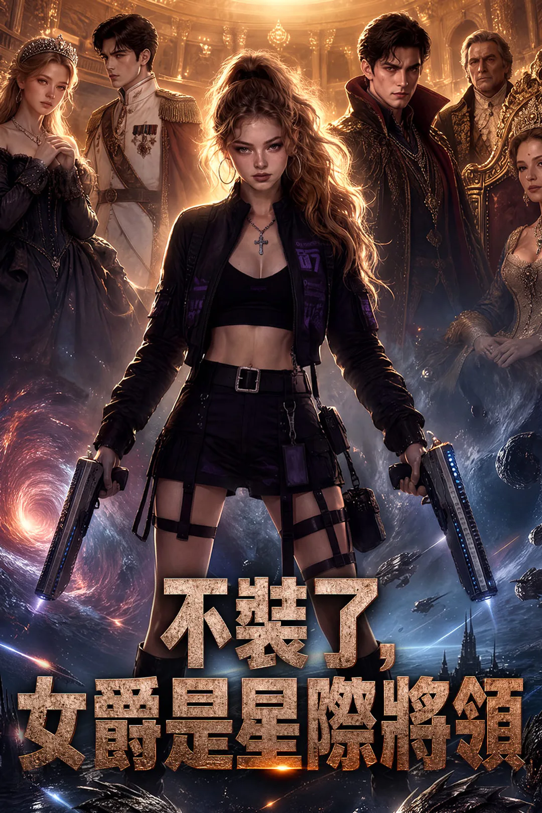 《不裝了，女爵是星際將領》海報