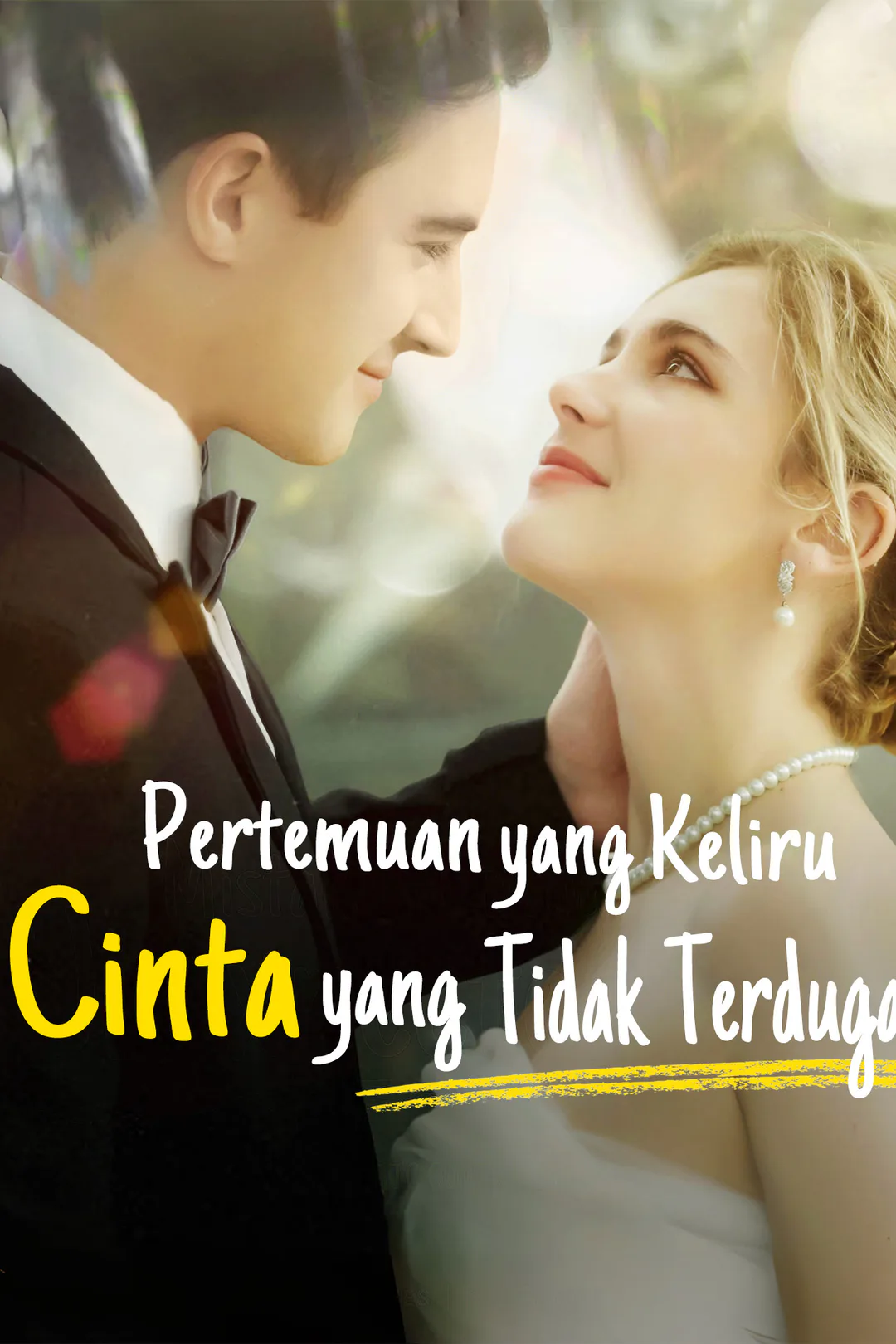 Poster Pertemuan yang Keliru, Cinta yang Tidak Terduga