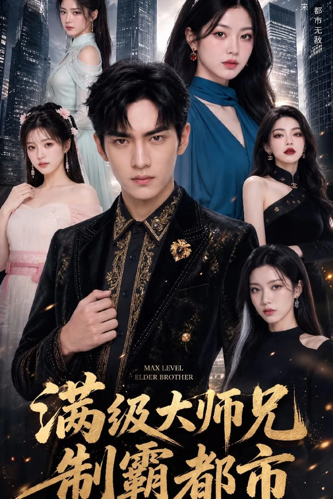 《满级大师兄制霸都市》海报