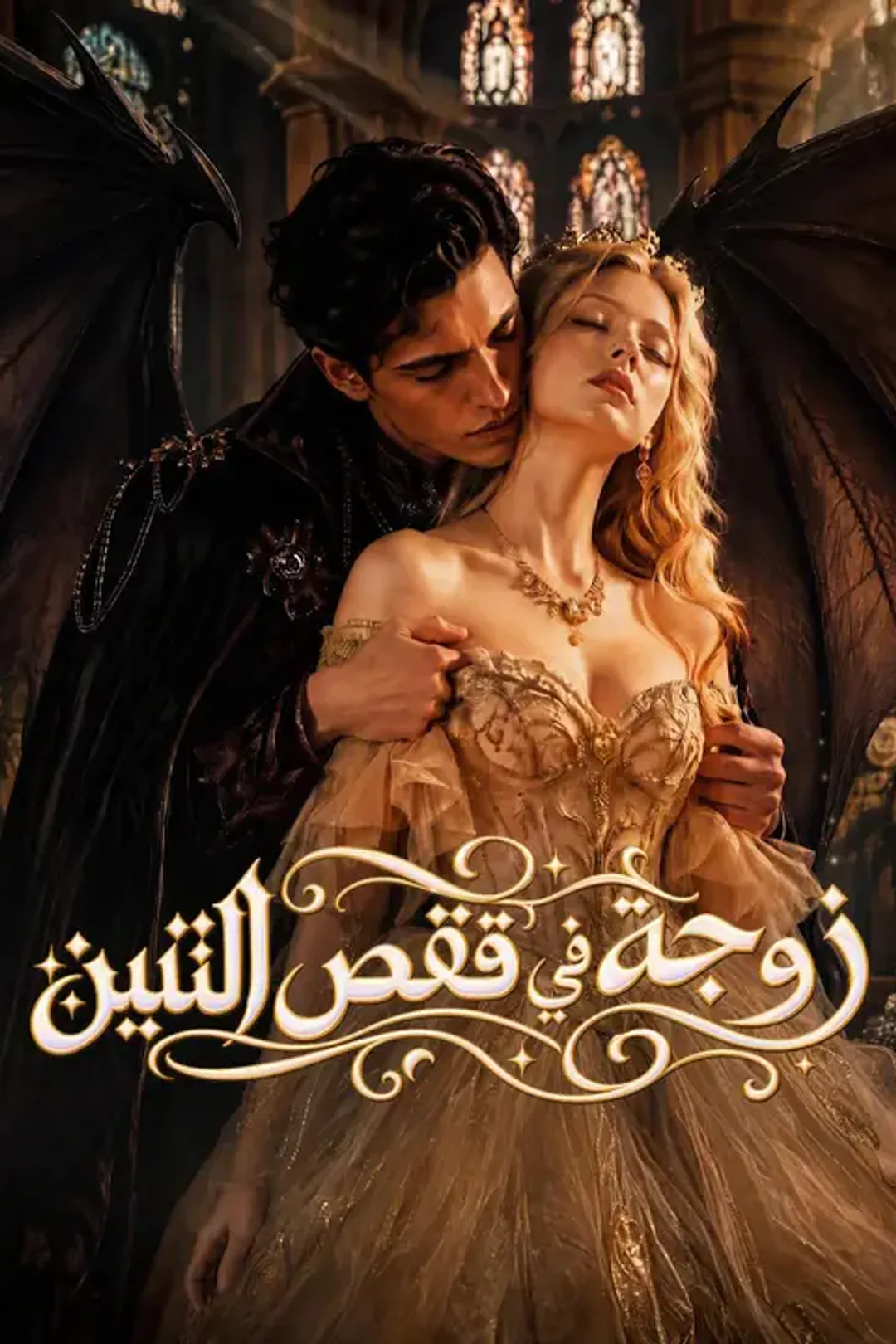 ملصق مسلسل «زوجة في قفص التنين»