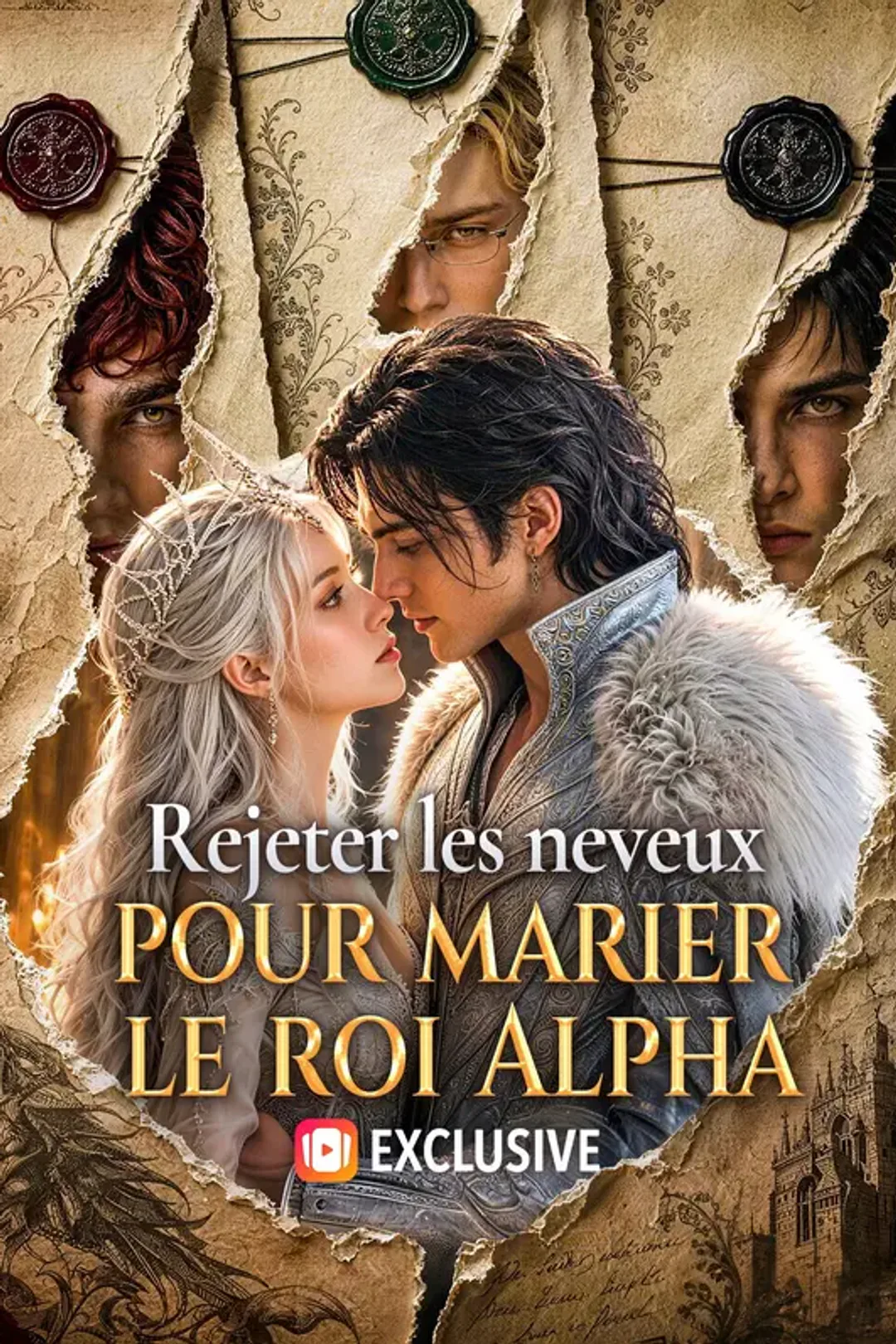 Affiche de Rejeter les neveux pour marier le roi Alpha.