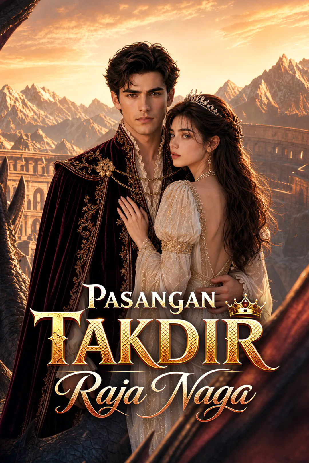 Poster Pasangan Takdir Raja Naga