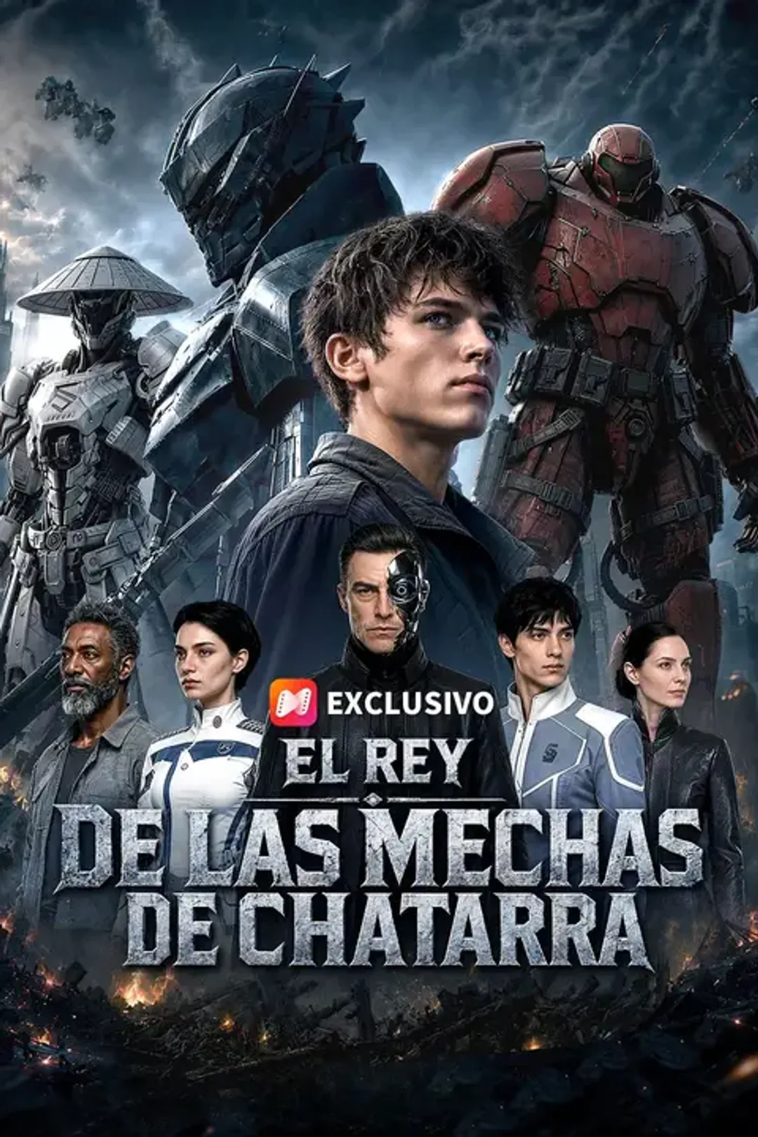 Póster de El rey de las mechas de chatarra