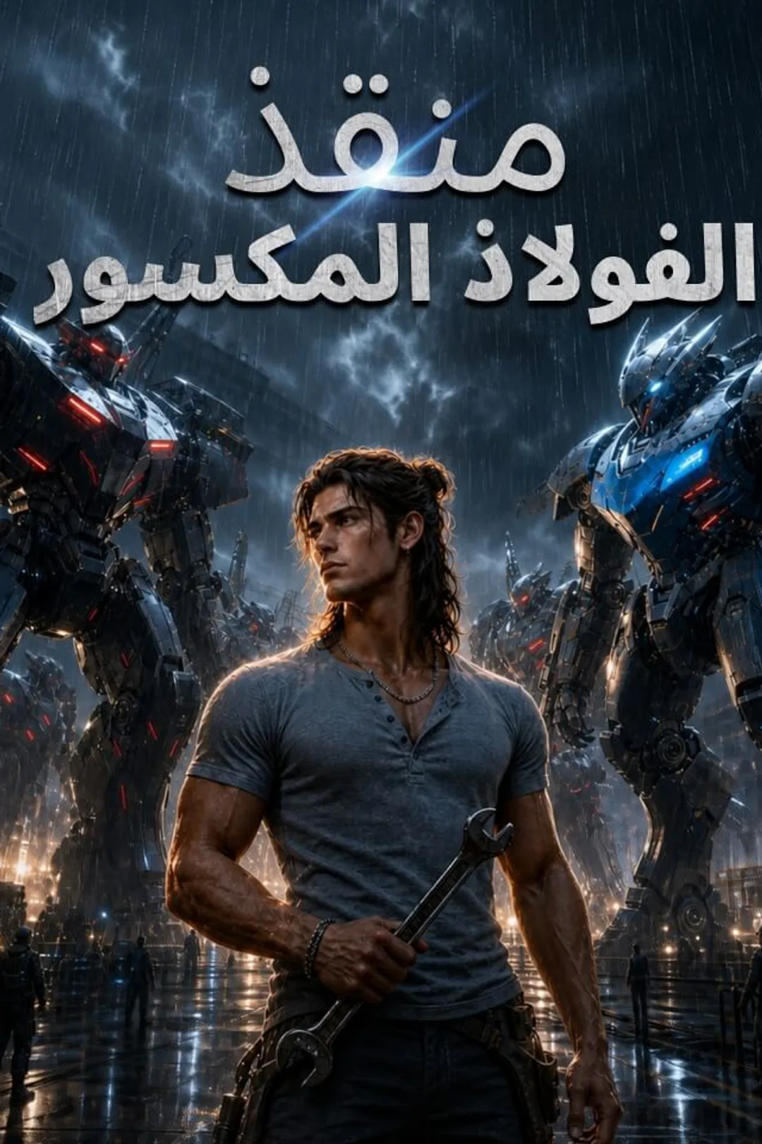 ملصق مسلسل «منقذ الفولاذ المكسور»