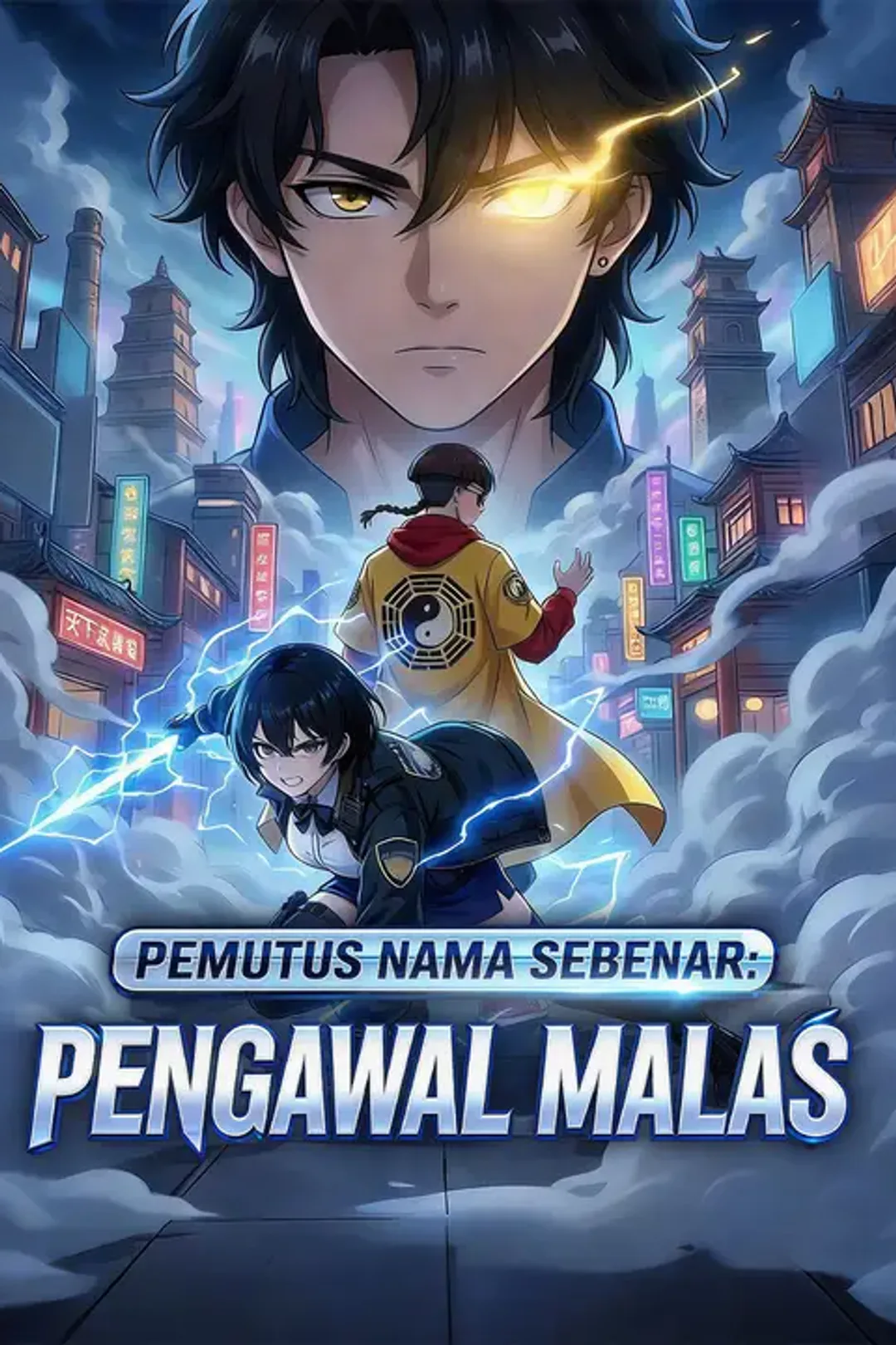 Poster Pemutus Nama Sebenar: Pengawal Malas