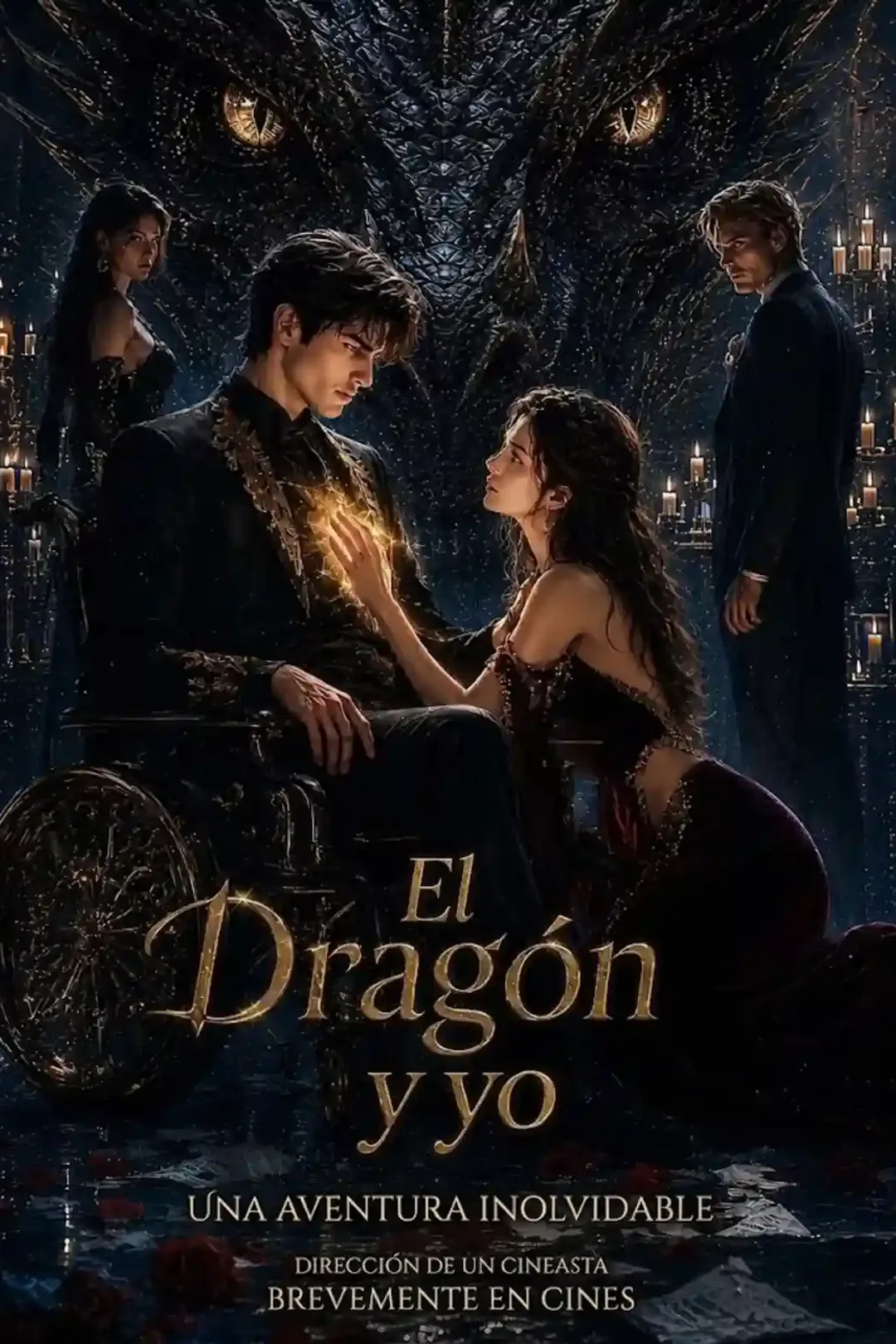 Póster de El dragón y yo