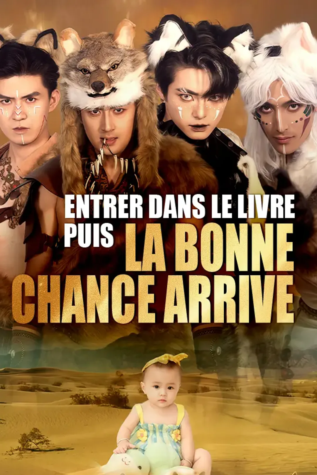 Affiche de Entrer dans le Livre puis la bonne Chance arrive