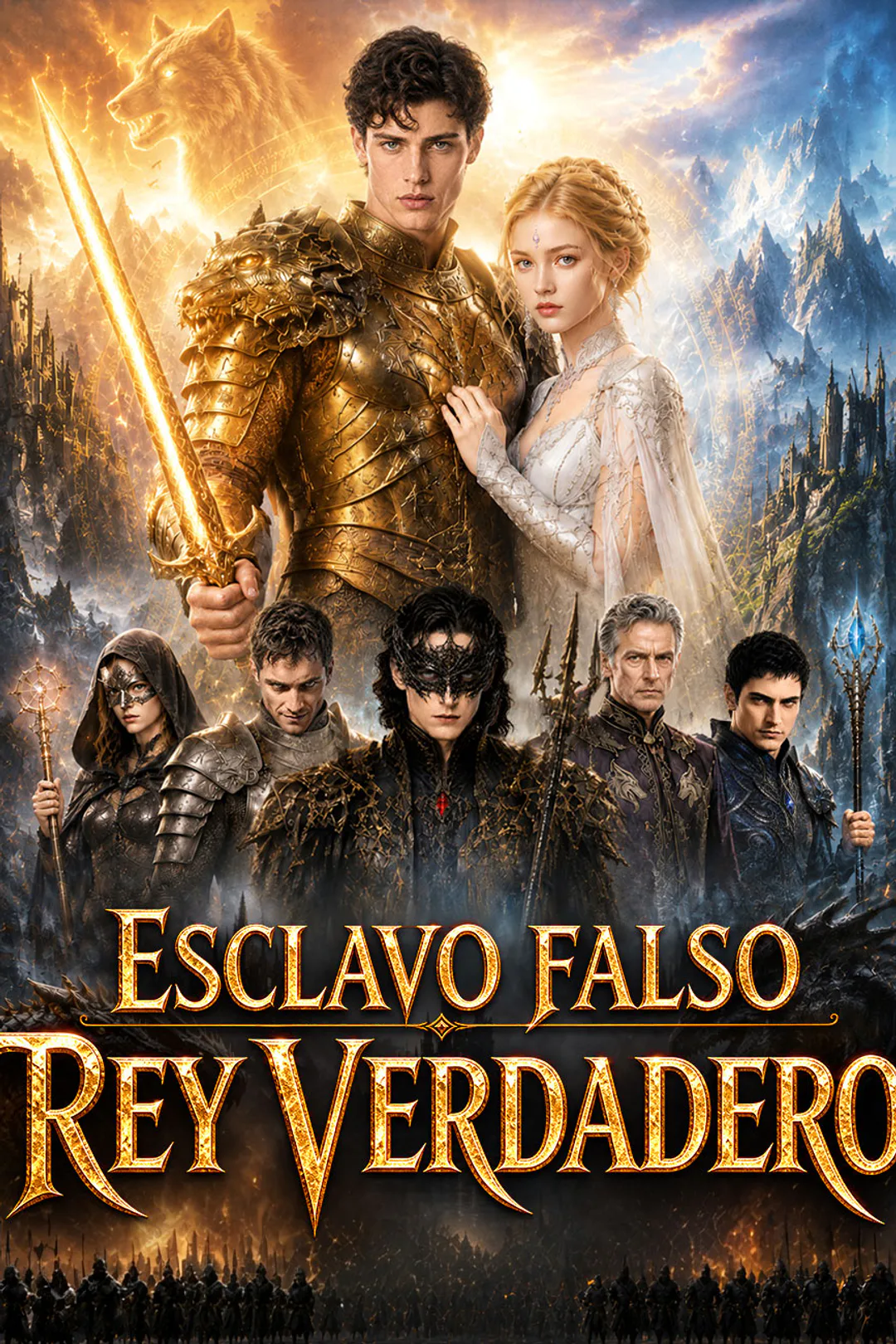 Póster de Esclavo falso, rey verdadero