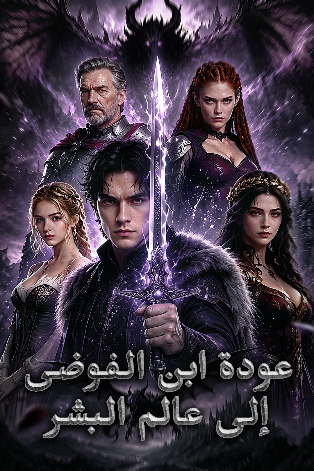 ملصق مسلسل «عودة ابن الفوضى إلى عالم البشر»