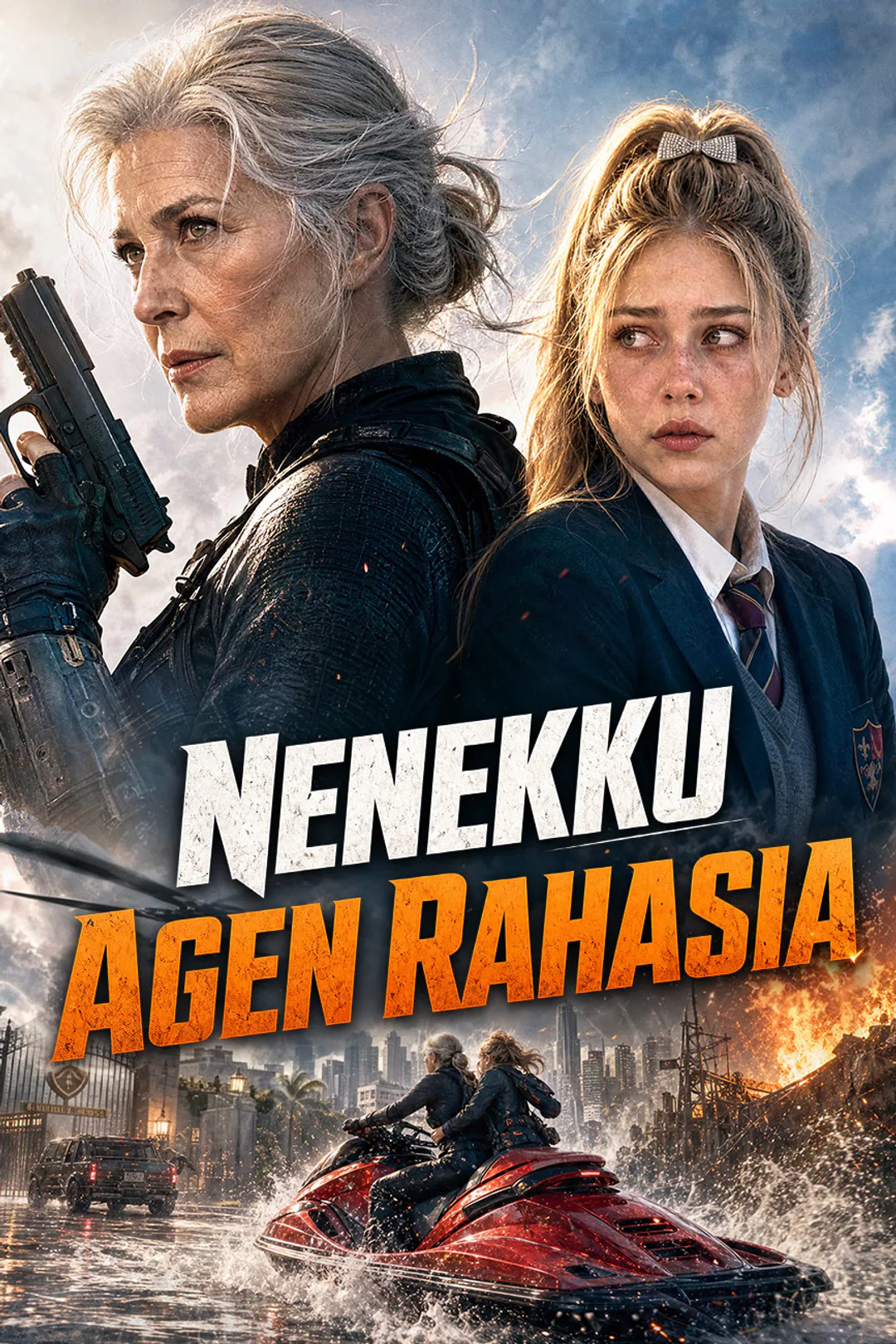 Poster Nenekku Agen Rahasia