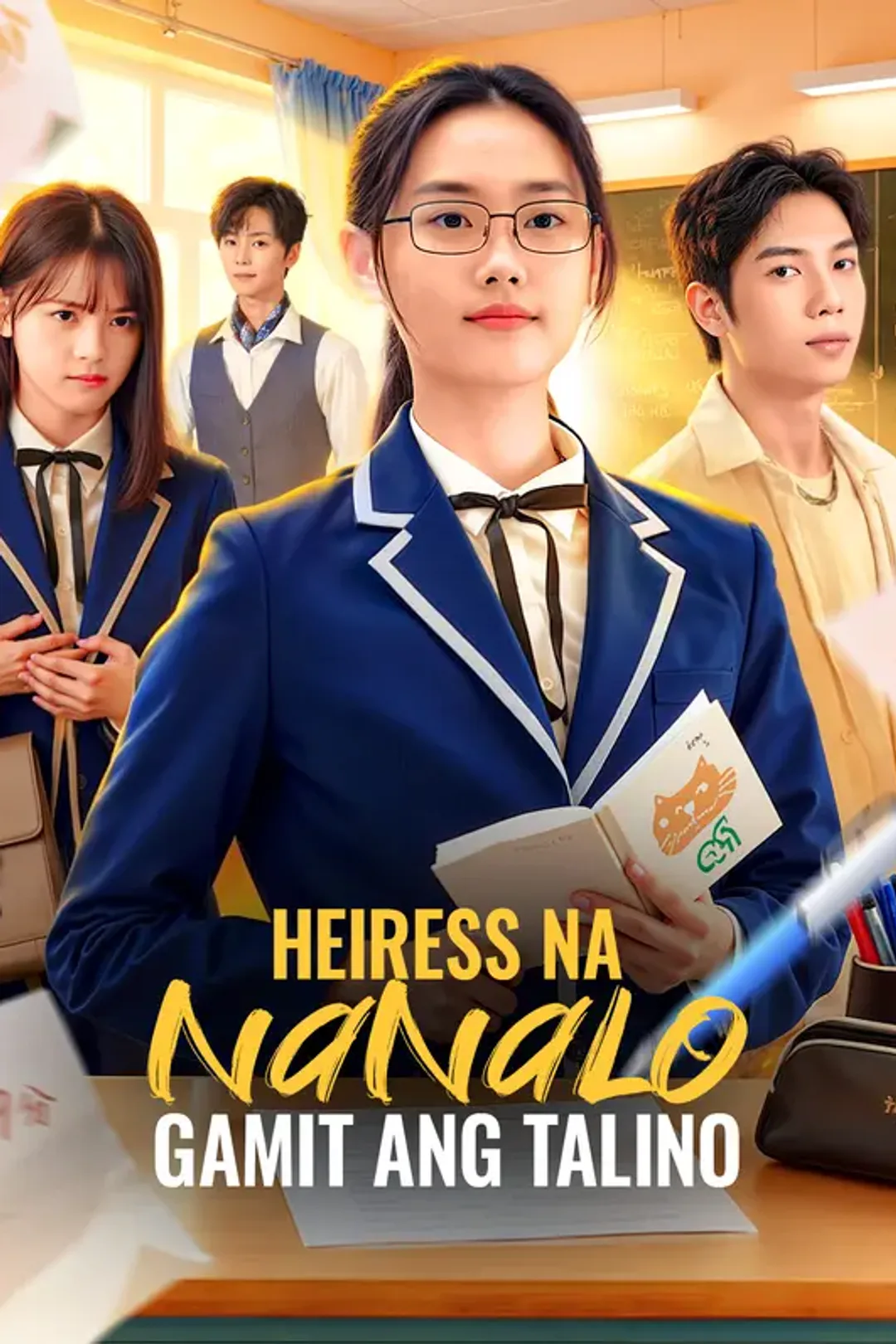 Poster ng Heiress na Nanalo Gamit ang Talino