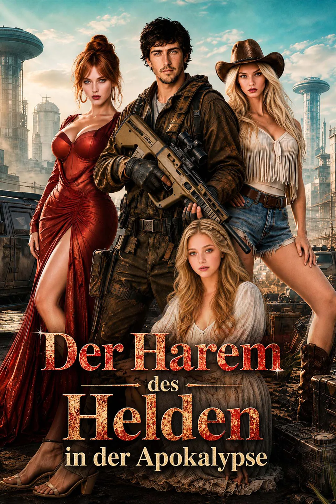 Poster von Der Harem des Helden in der Apokalypse
