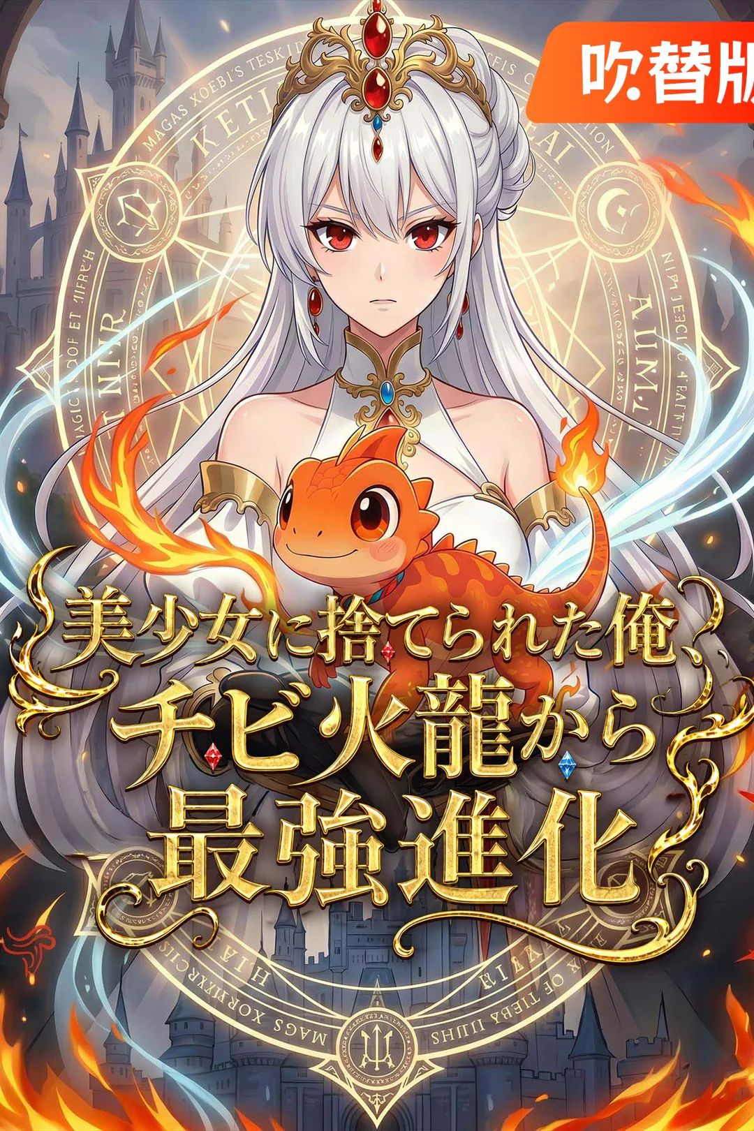 （吹替版）美少女に捨てられた俺、チビ火龍から最強進化のポスター