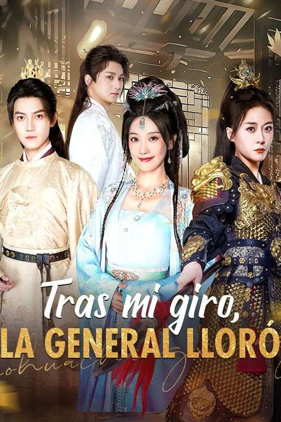 Póster de Tras mi giro, la general lloró