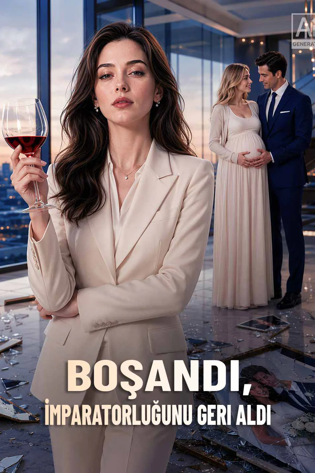 Boşandı, İmparatorluğunu Geri Aldı afişi