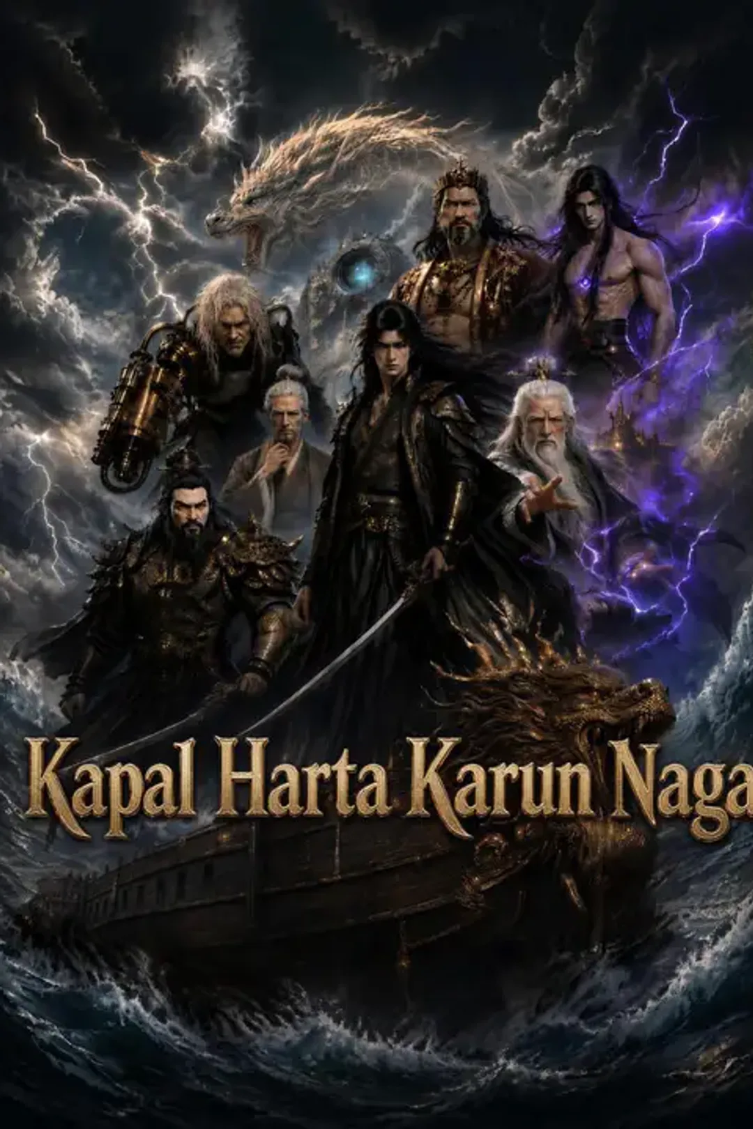 Poster Kapal Harta Karun Naga