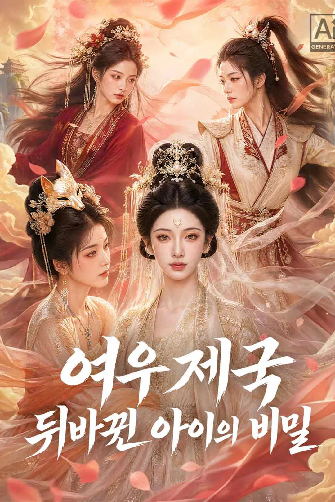 여우 제국, 뒤바뀐 아이의 비밀 포스터