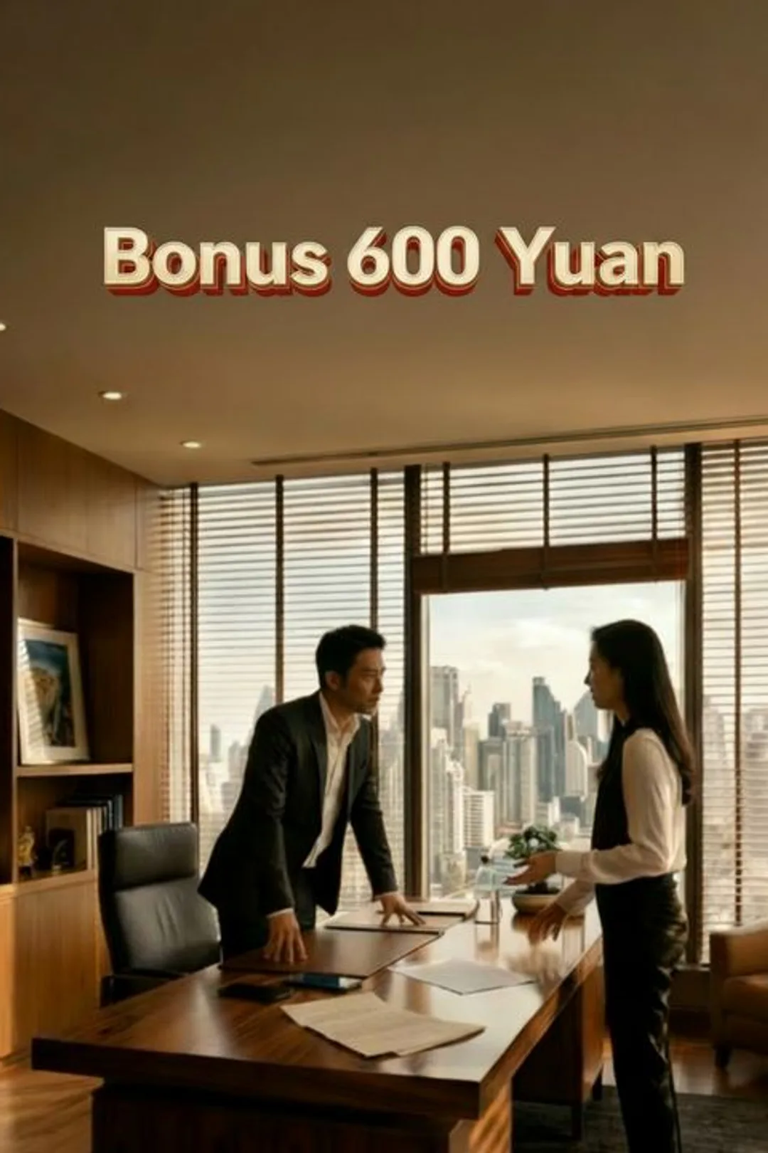 Poster Bonus 600 Yuan