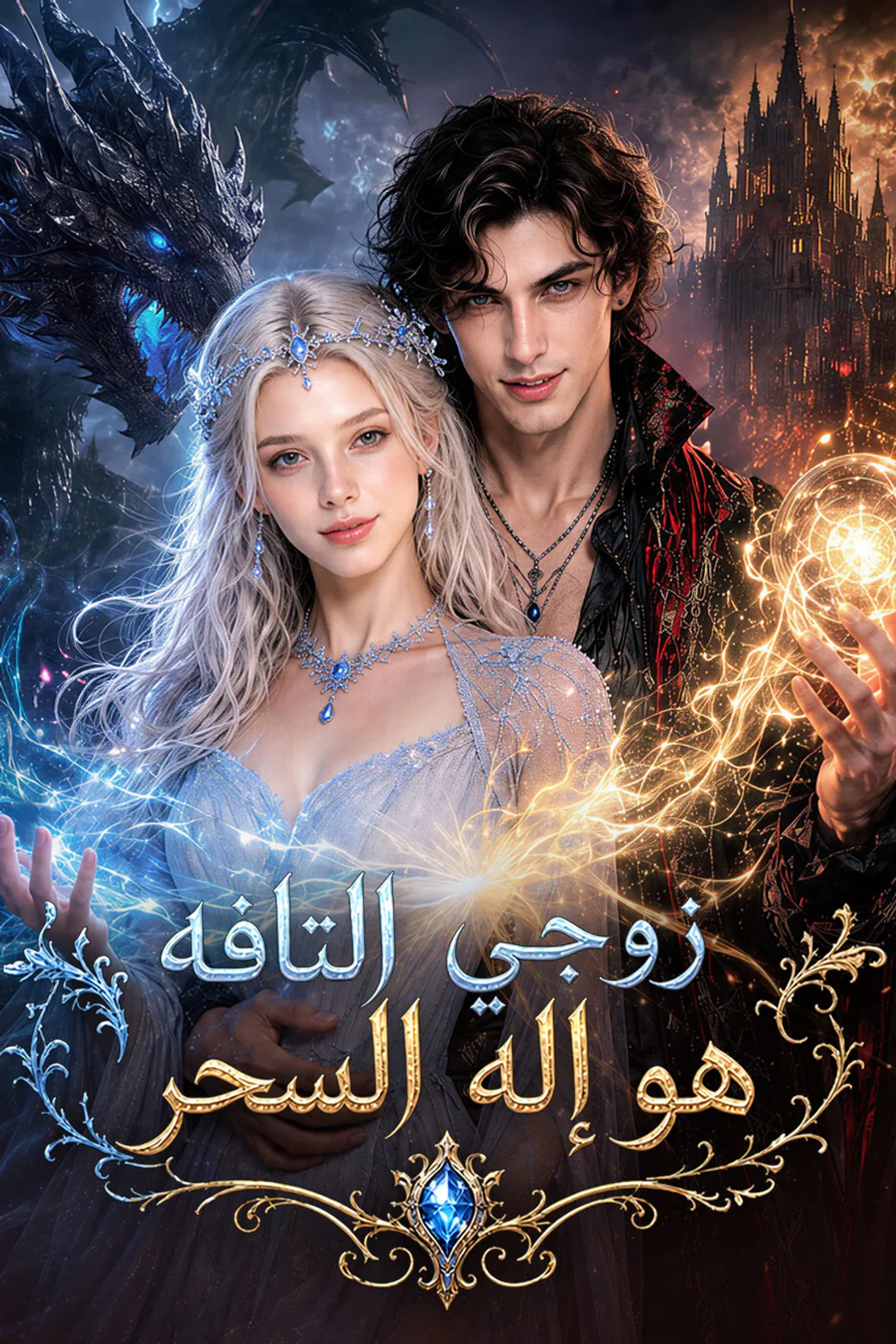 ملصق مسلسل «زوجي التافه هو إله السحر»