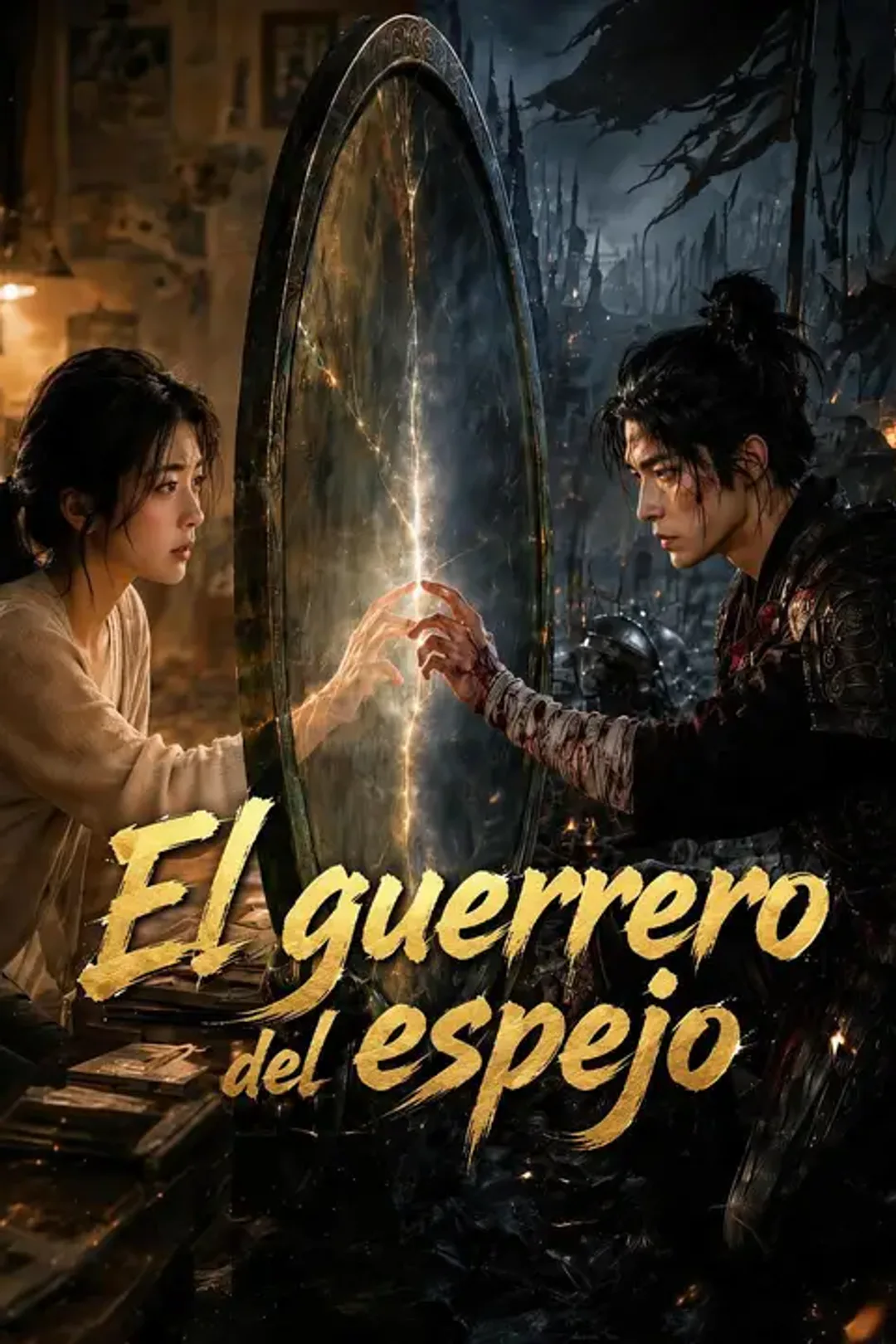 Póster de El guerrero del espejo