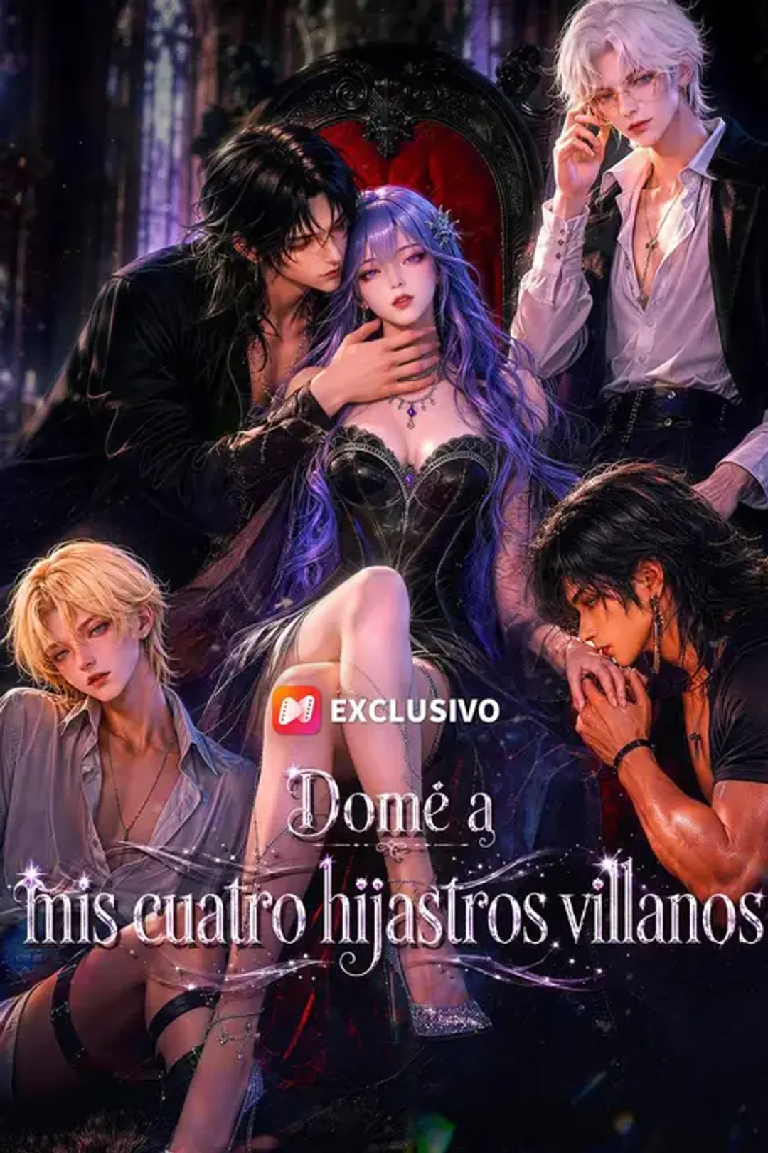 Póster de Domé a mis cuatro hijastros villanos