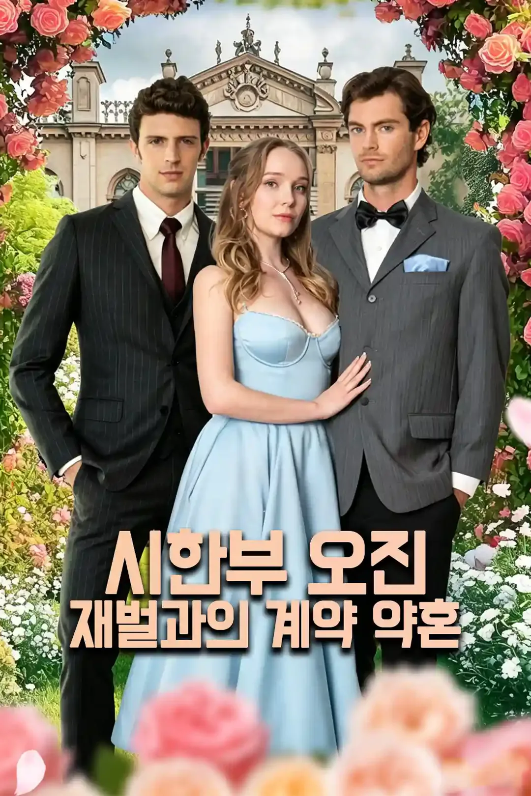시한부 오진, 재벌과의 계약 약혼 포스터