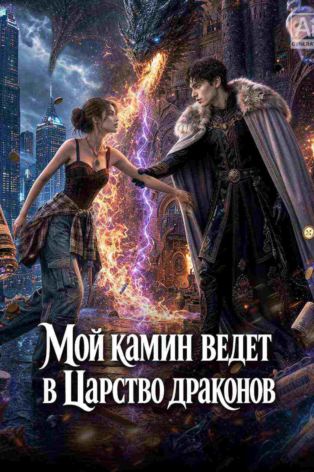 Постер сериала «Мой камин ведет в Царство драконов»