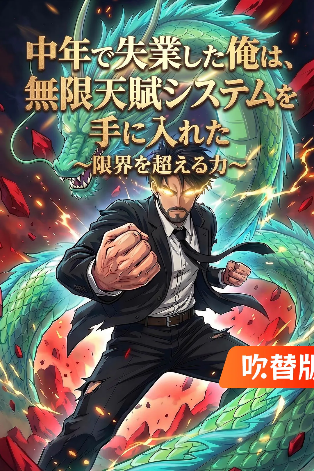 （吹替版）中年で失業した俺は、無限天賦システムを手に入れたのポスター
