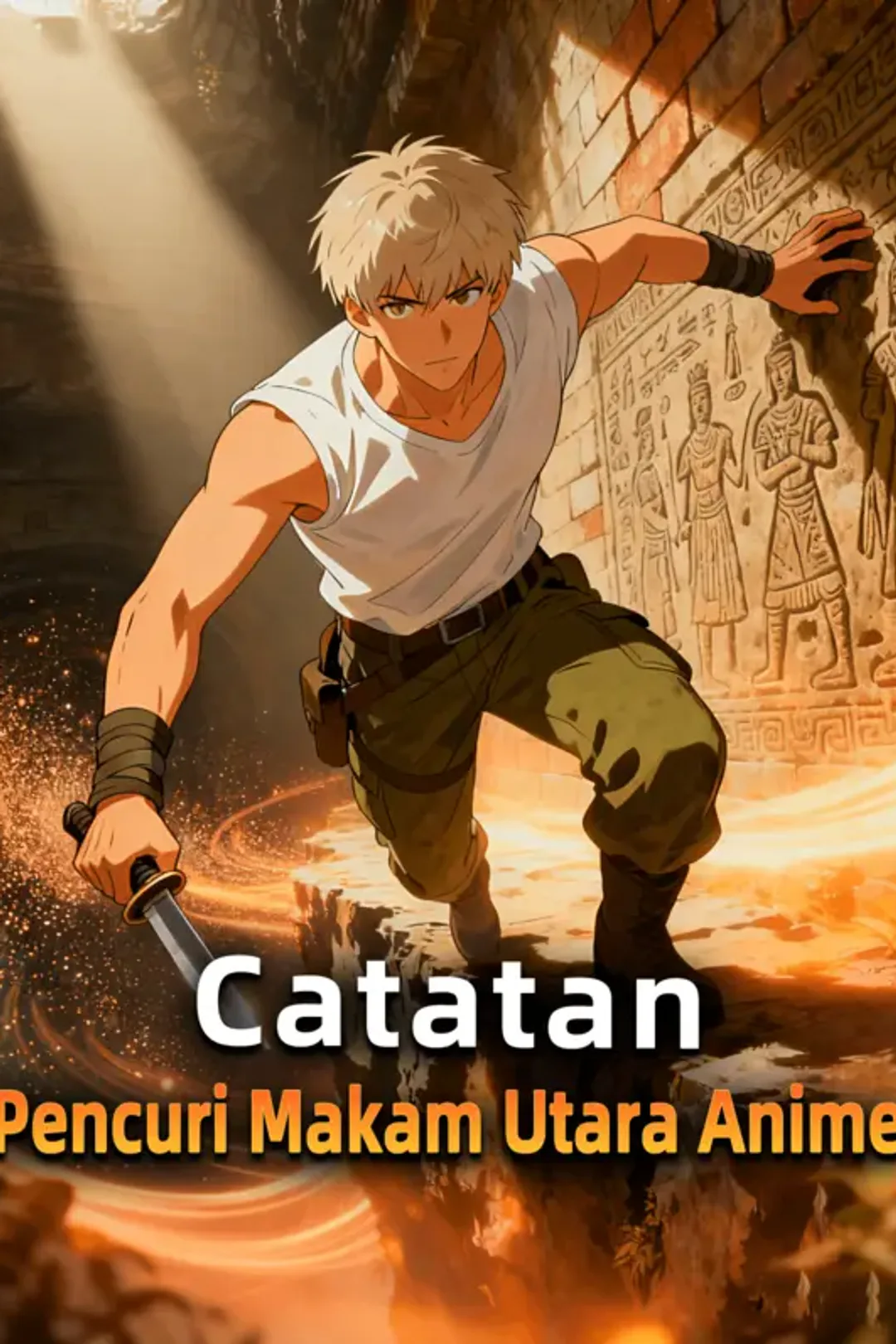 Poster Catatan Pencuri Makam Utara Anime